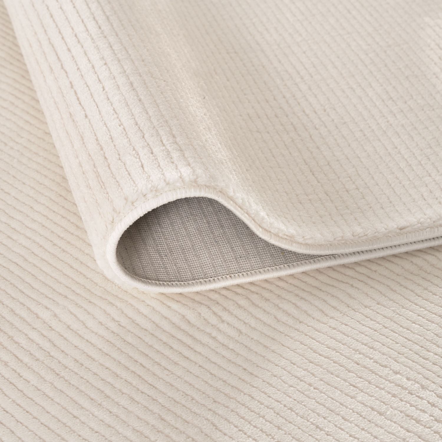 Carmel Cream Striped Rug | 6010