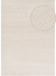 Carmel Cream Striped Rug | 6010