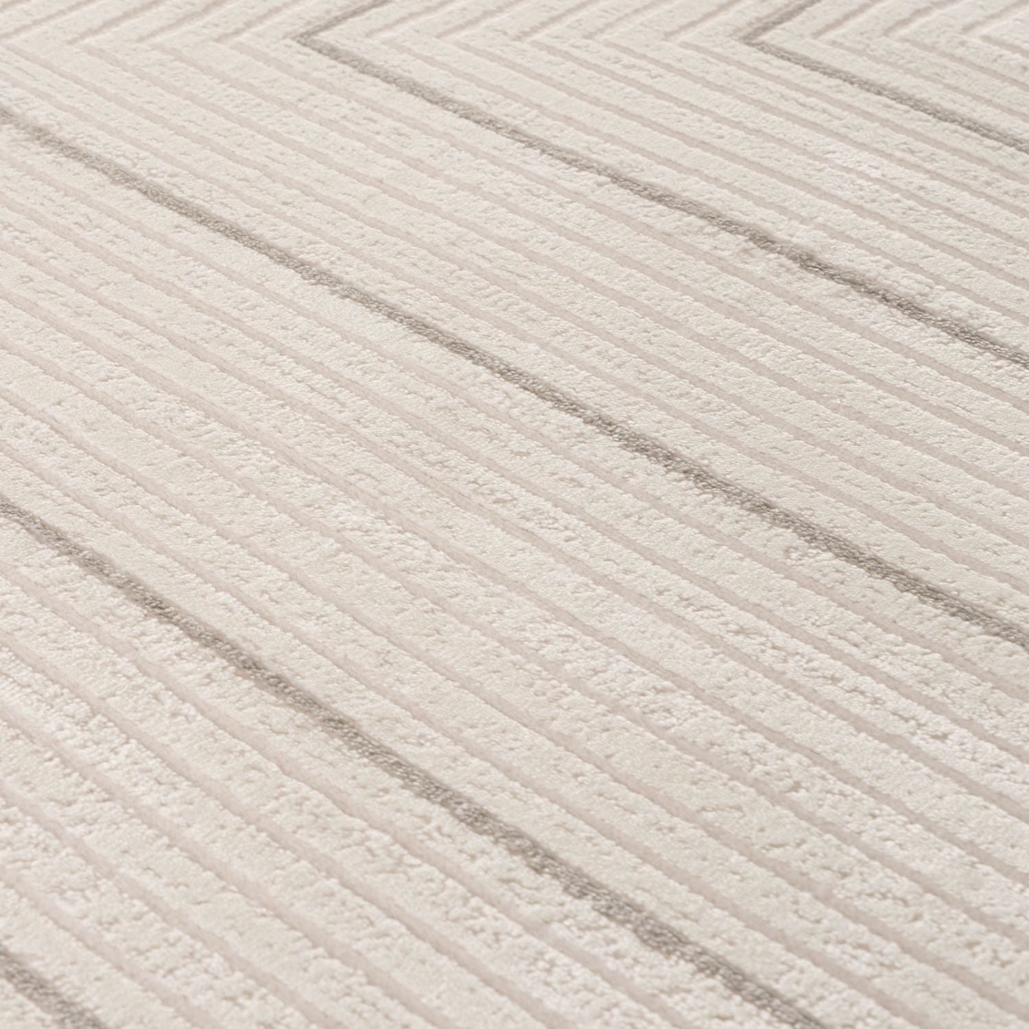 Carmel Cream-Grey Geometric Rug | 6040