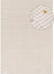 Carmel Cream-Gold Dots Rug | 6080