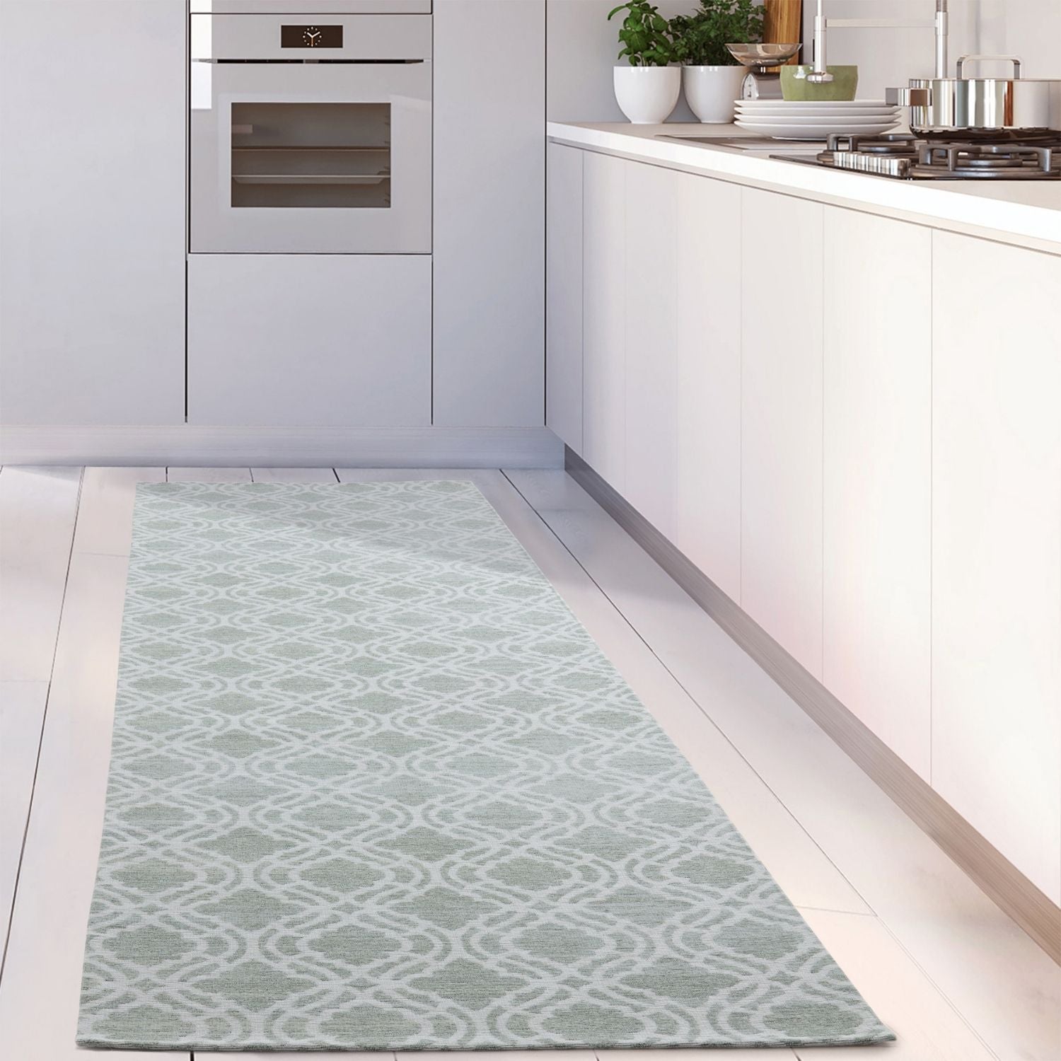 Washable Rug Carina Green | 6900G