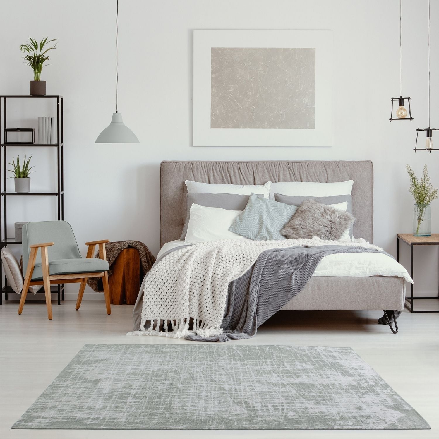 Washable Rug Carina Green | 6922