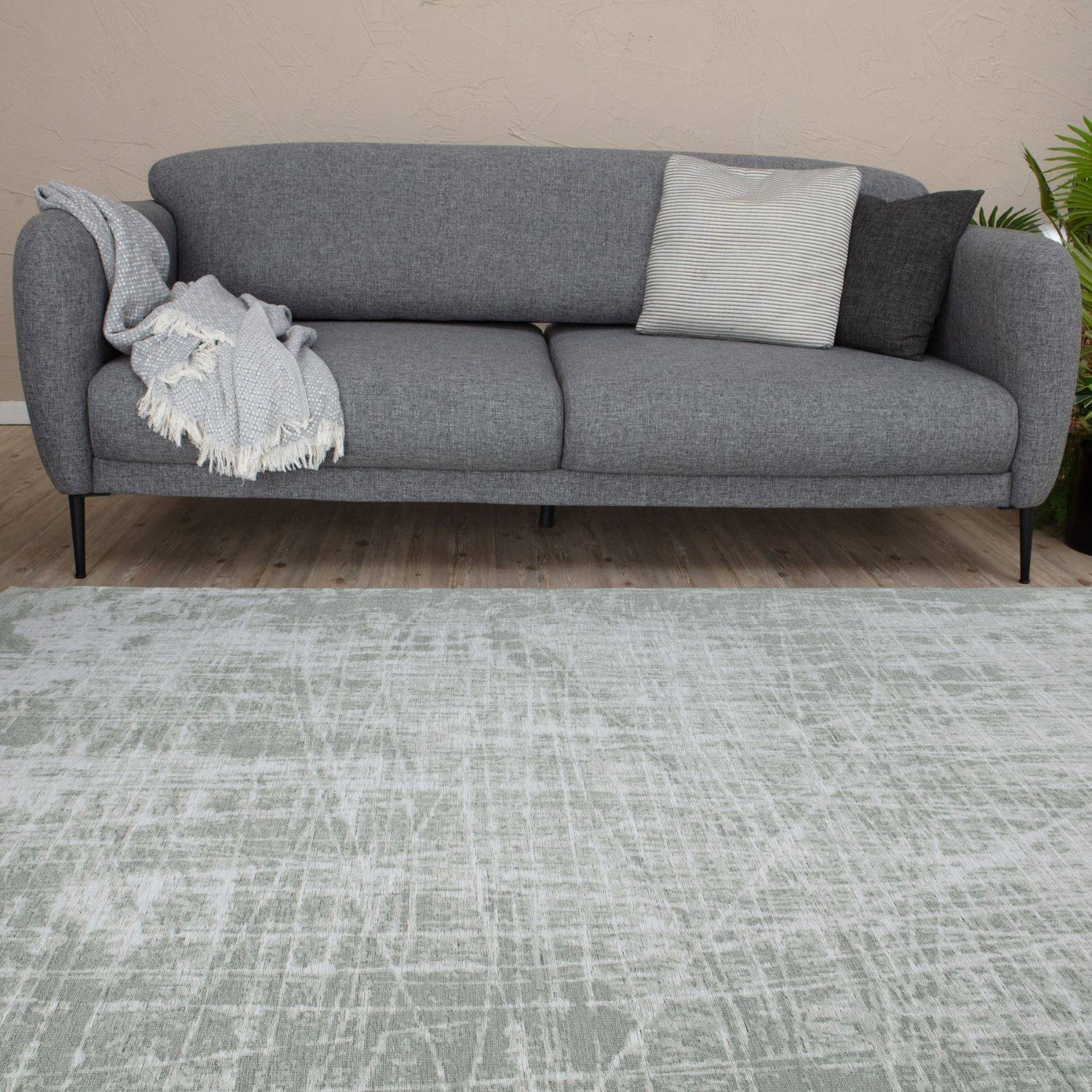 Washable Rug Carina Green | 6922