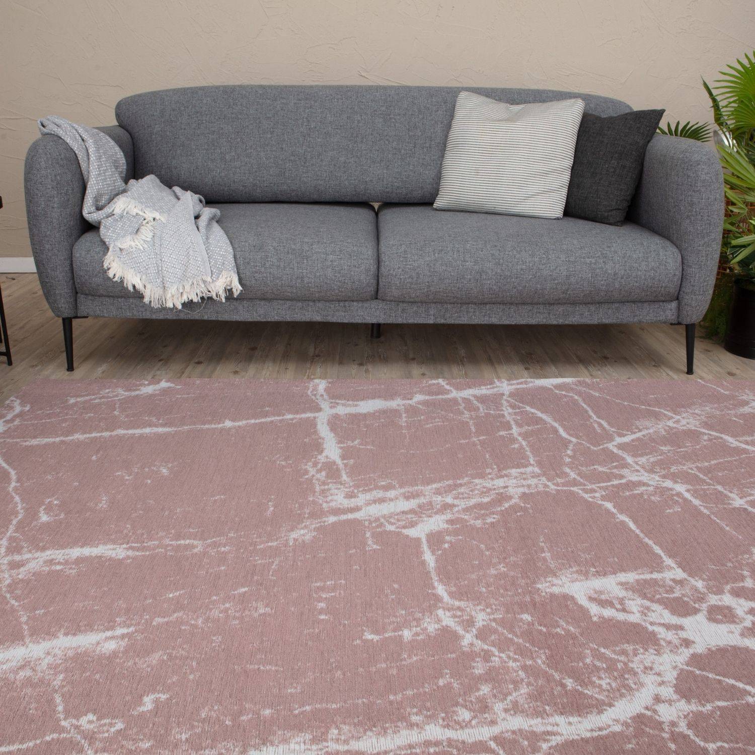 Washable Rug Carina Pink | 6956