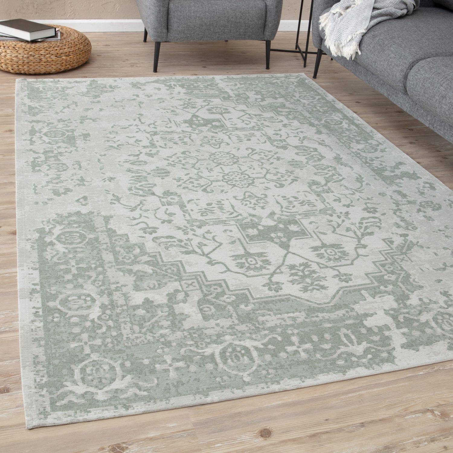 Washable Rug Carina Green | 6961
