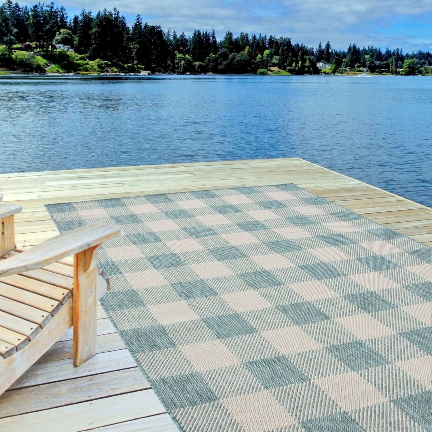 Ecology Outdoor Rug Aqua | 700AQ