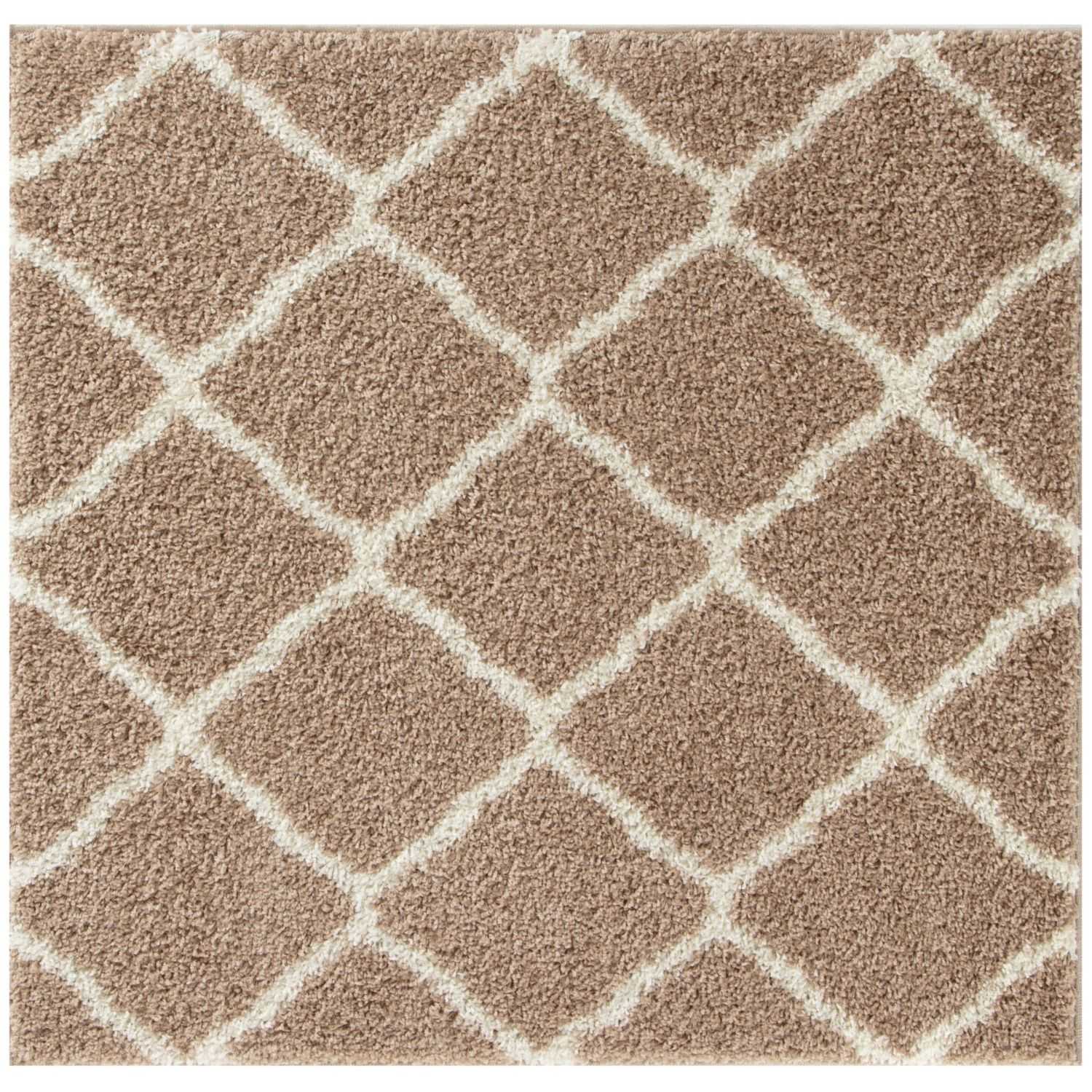 Moroccan Beige Shaggy Rug | 720
