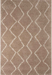 Moroccan Beige Shaggy Rug | 820