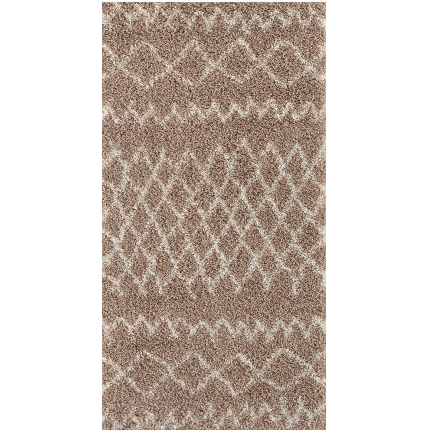 Moroccan Beige Shaggy Rug | 920