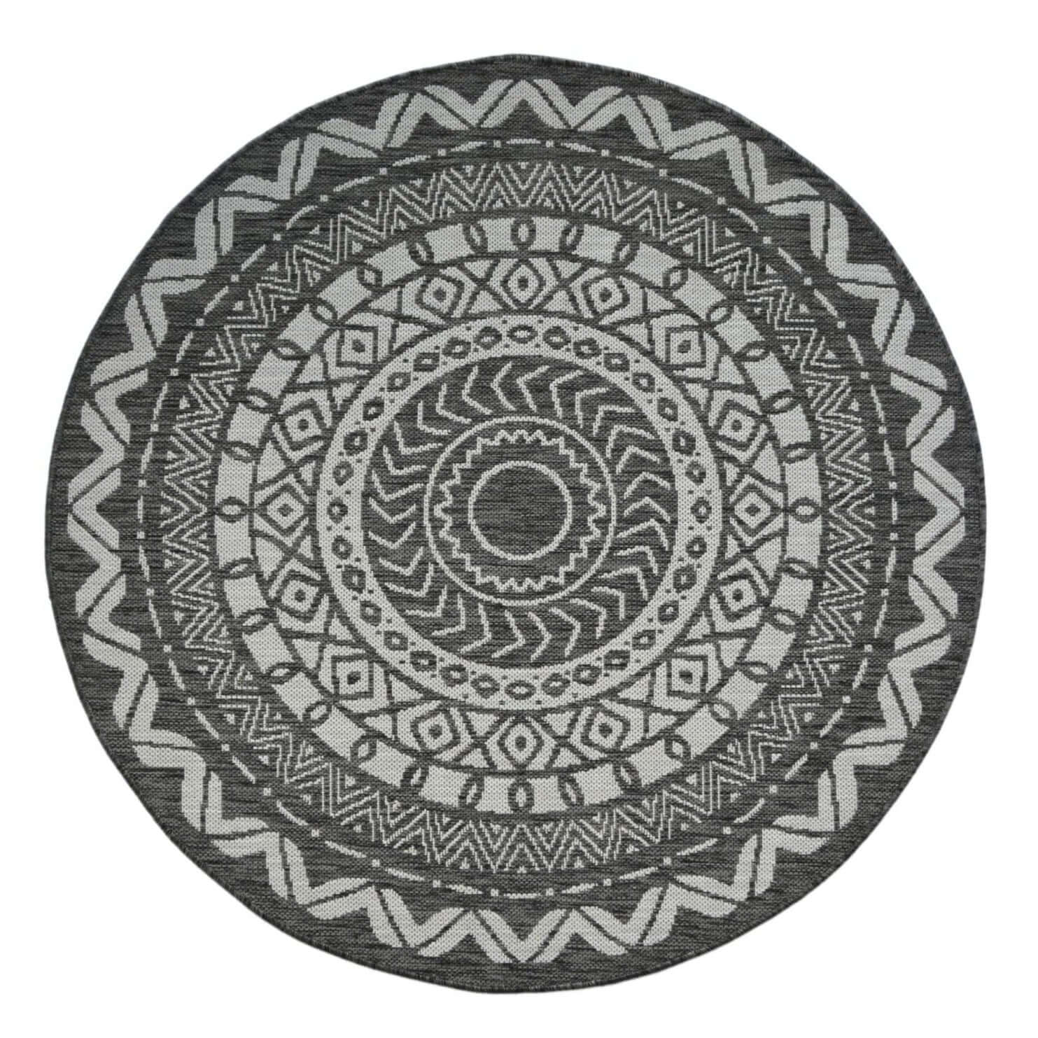 County Circle Indoor/Outdoor Rug | 11659A