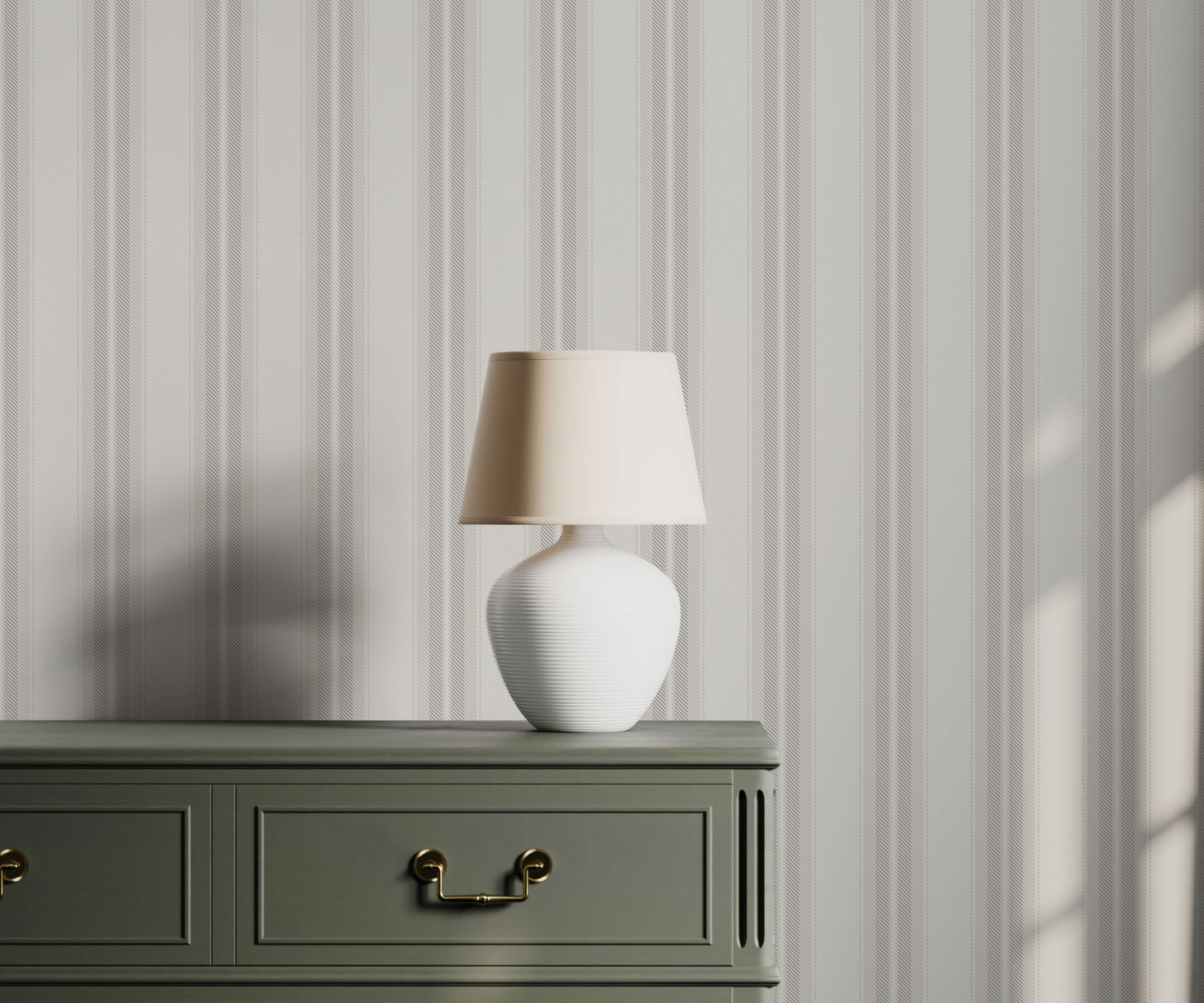 Abbott Striped Luxury Wallpaper