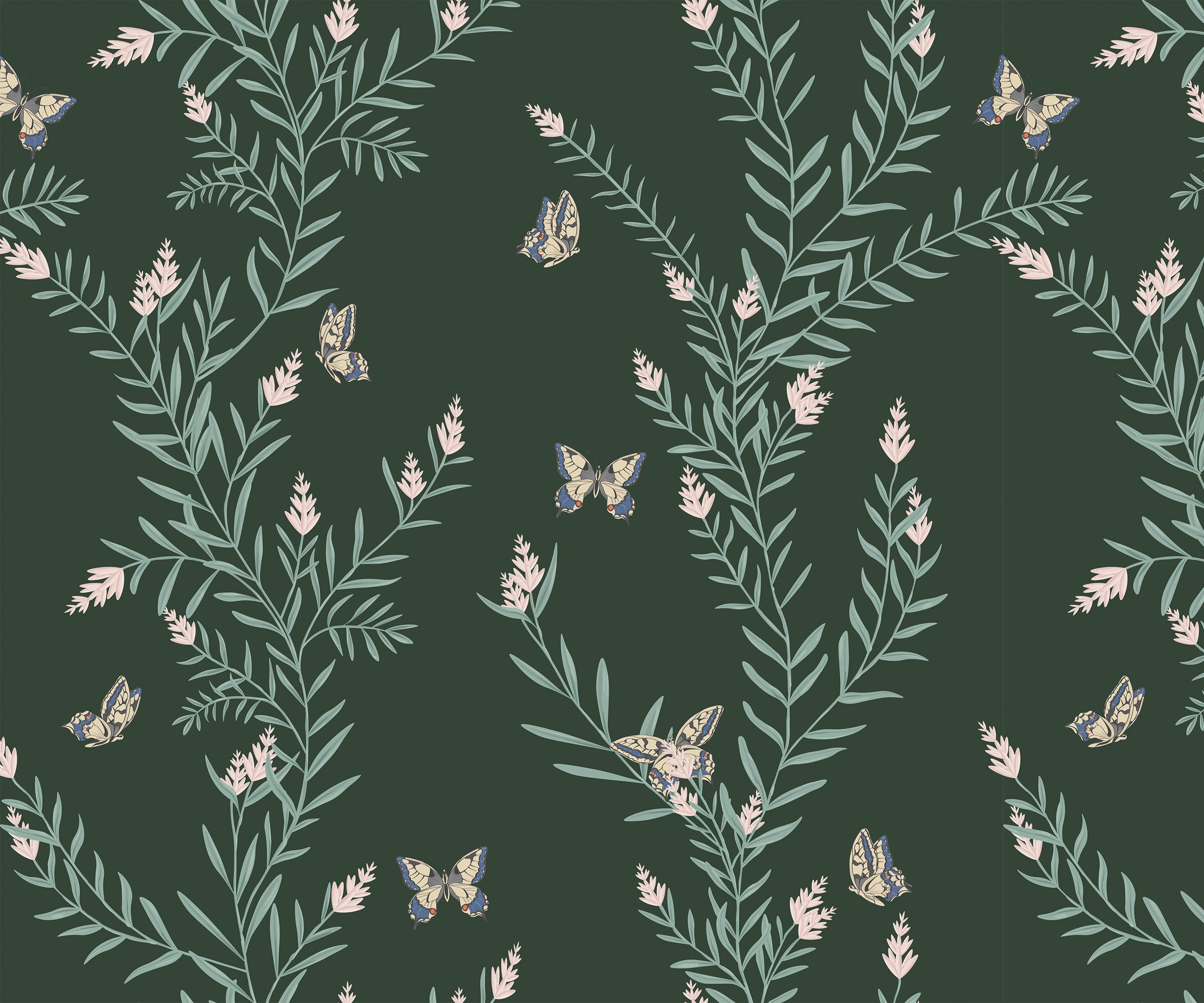 Bobbi Beck Acton Butterfly Animal Luxury Wallpaper