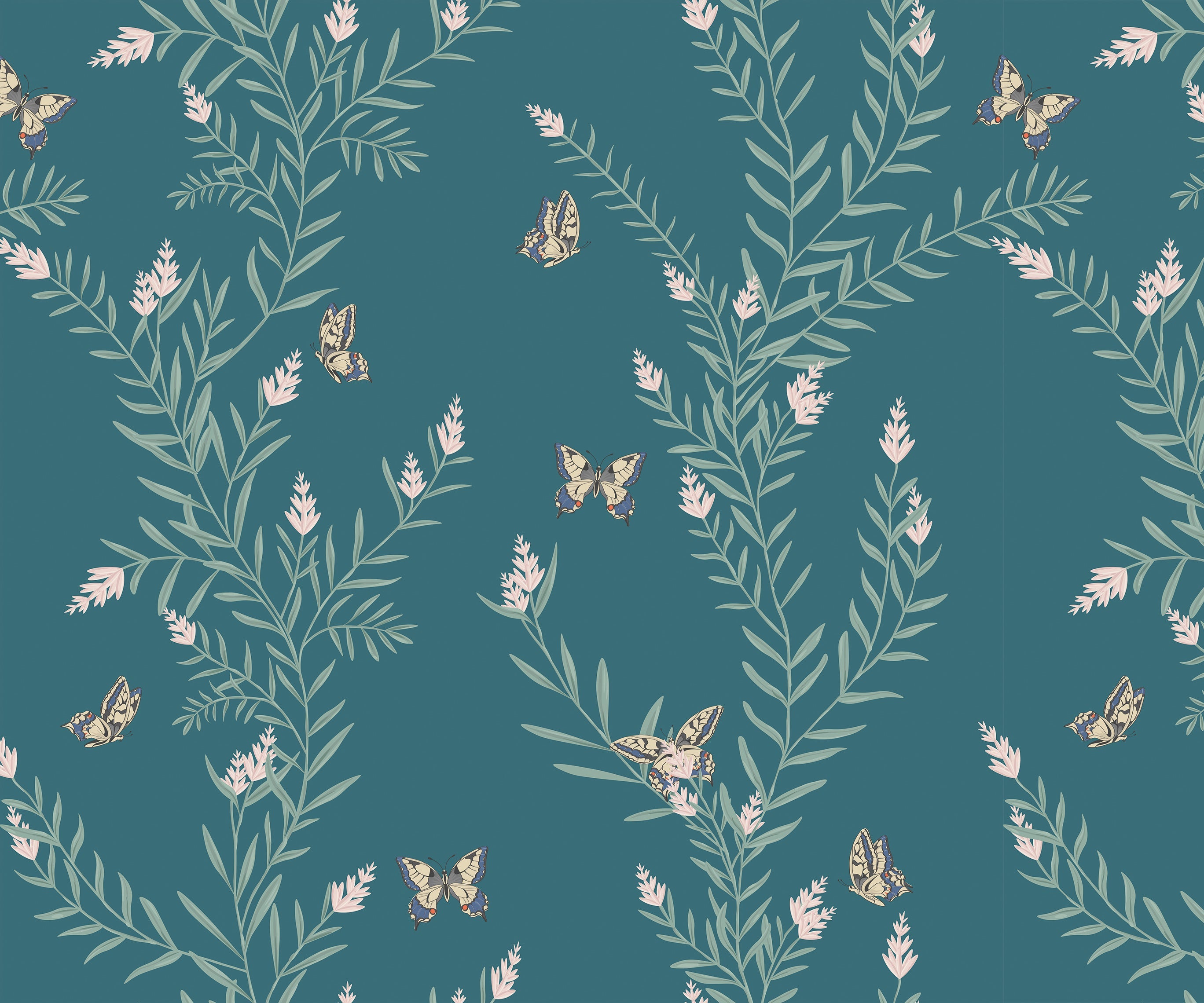 Bobbi Beck Acton Butterfly Animal Luxury Wallpaper