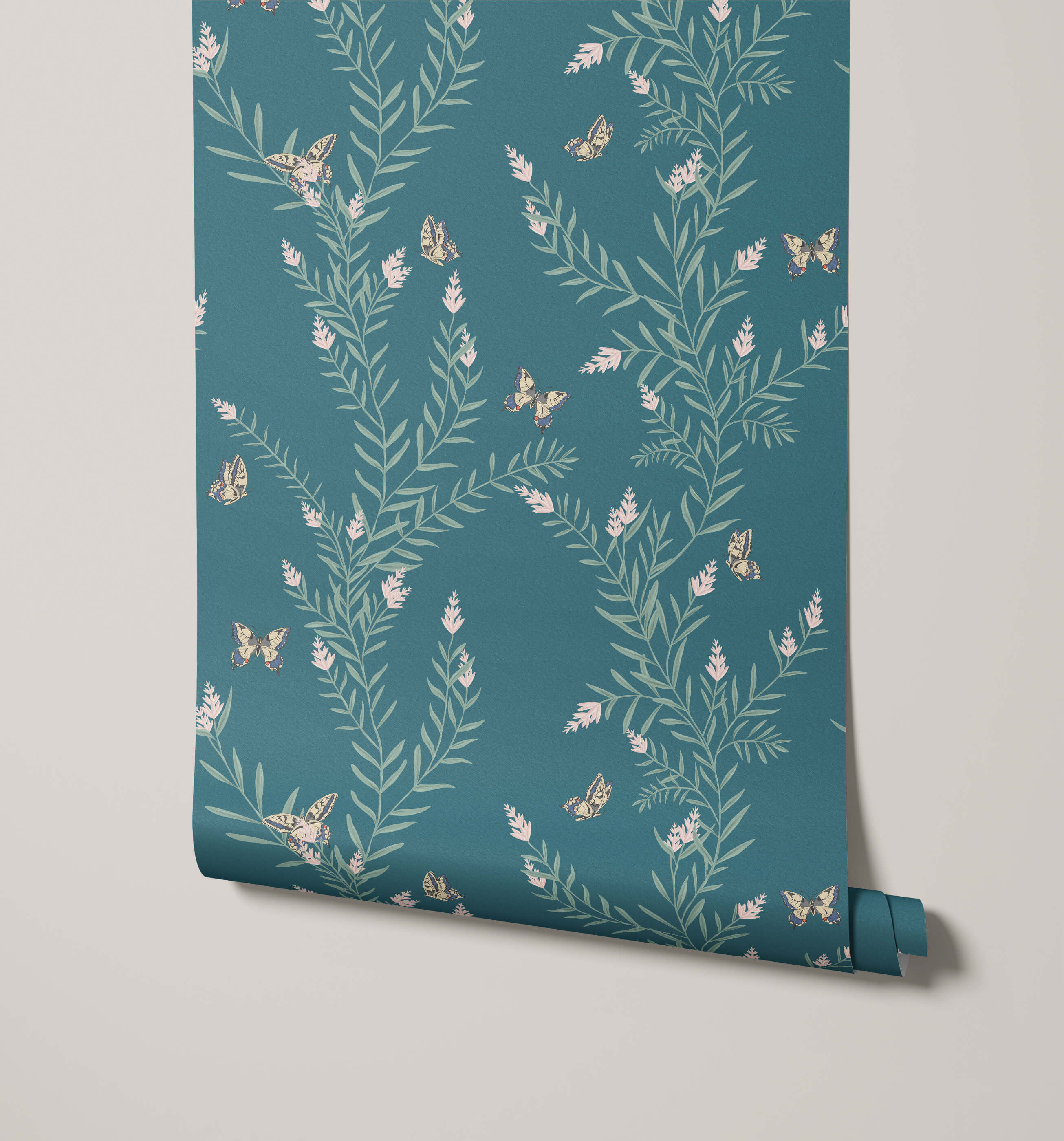 Bobbi Beck Acton Butterfly Animal Luxury Wallpaper