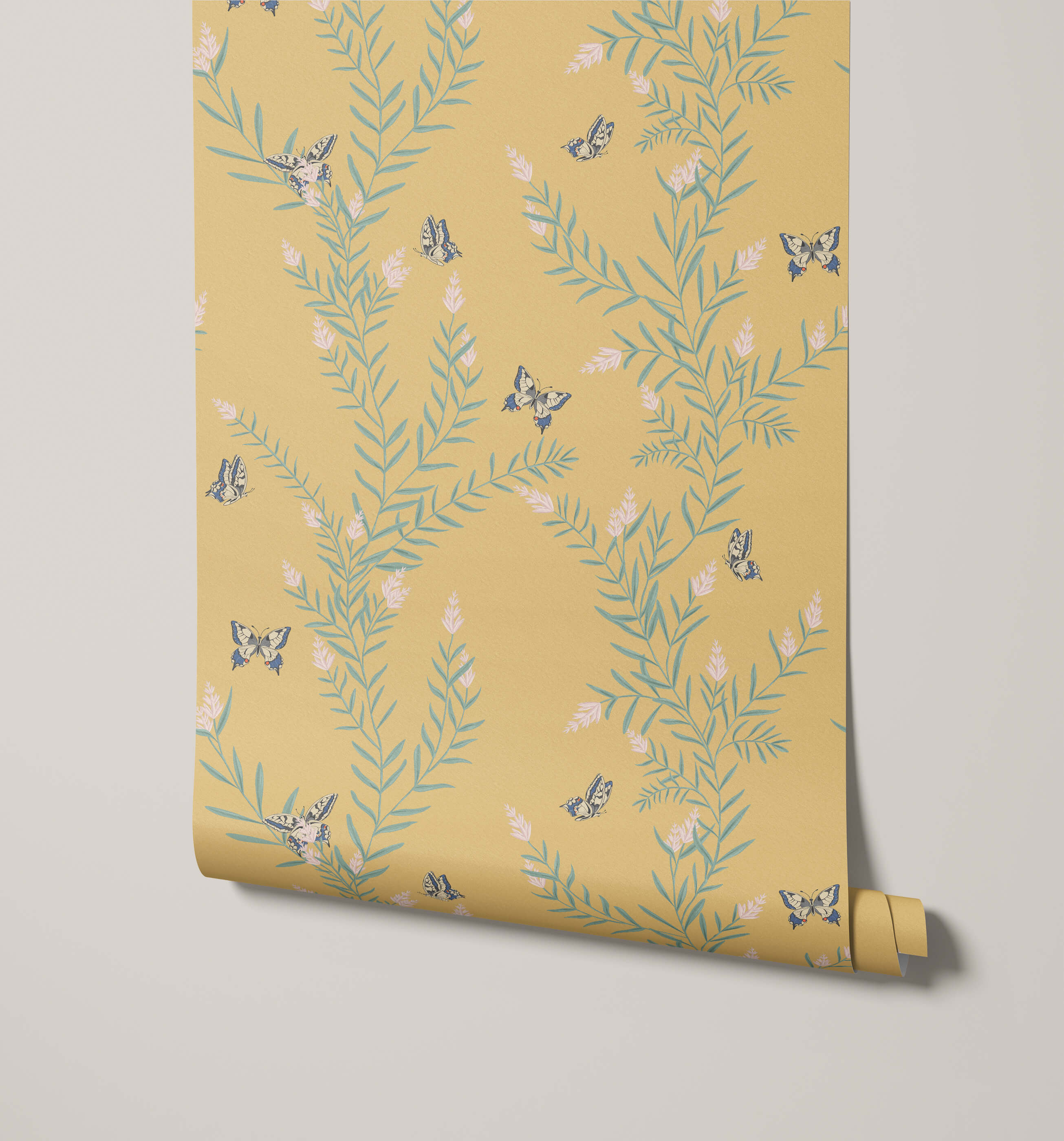 Bobbi Beck Acton Butterfly Animal Luxury Wallpaper