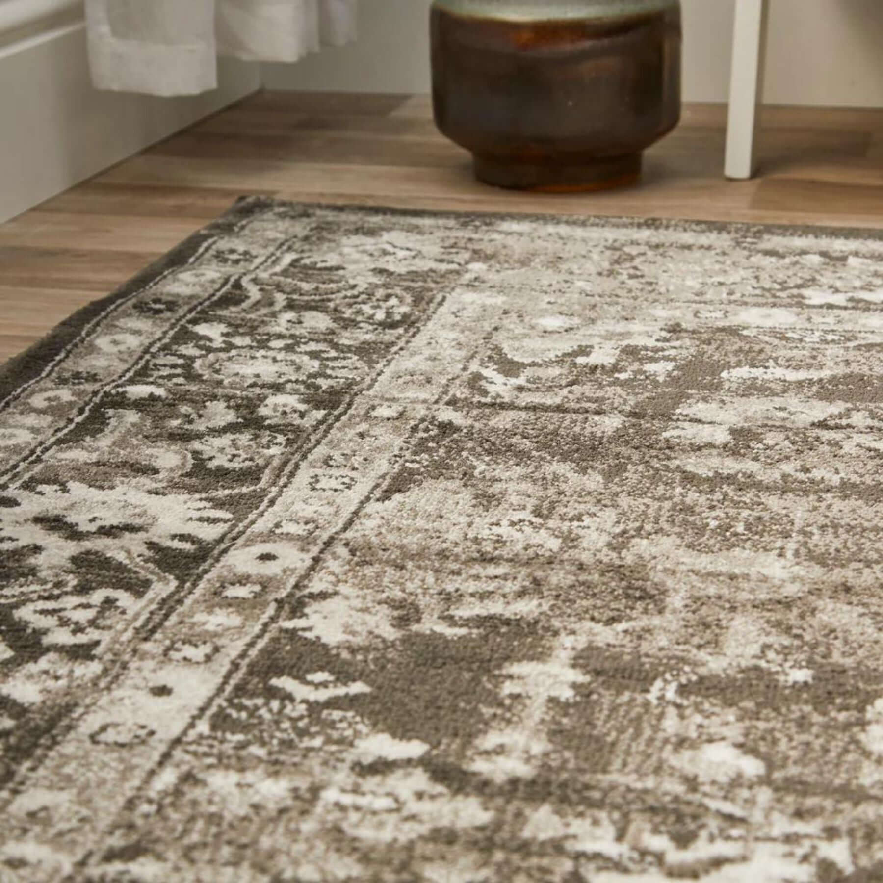 Anatolia Dark Grey Vintage Rug