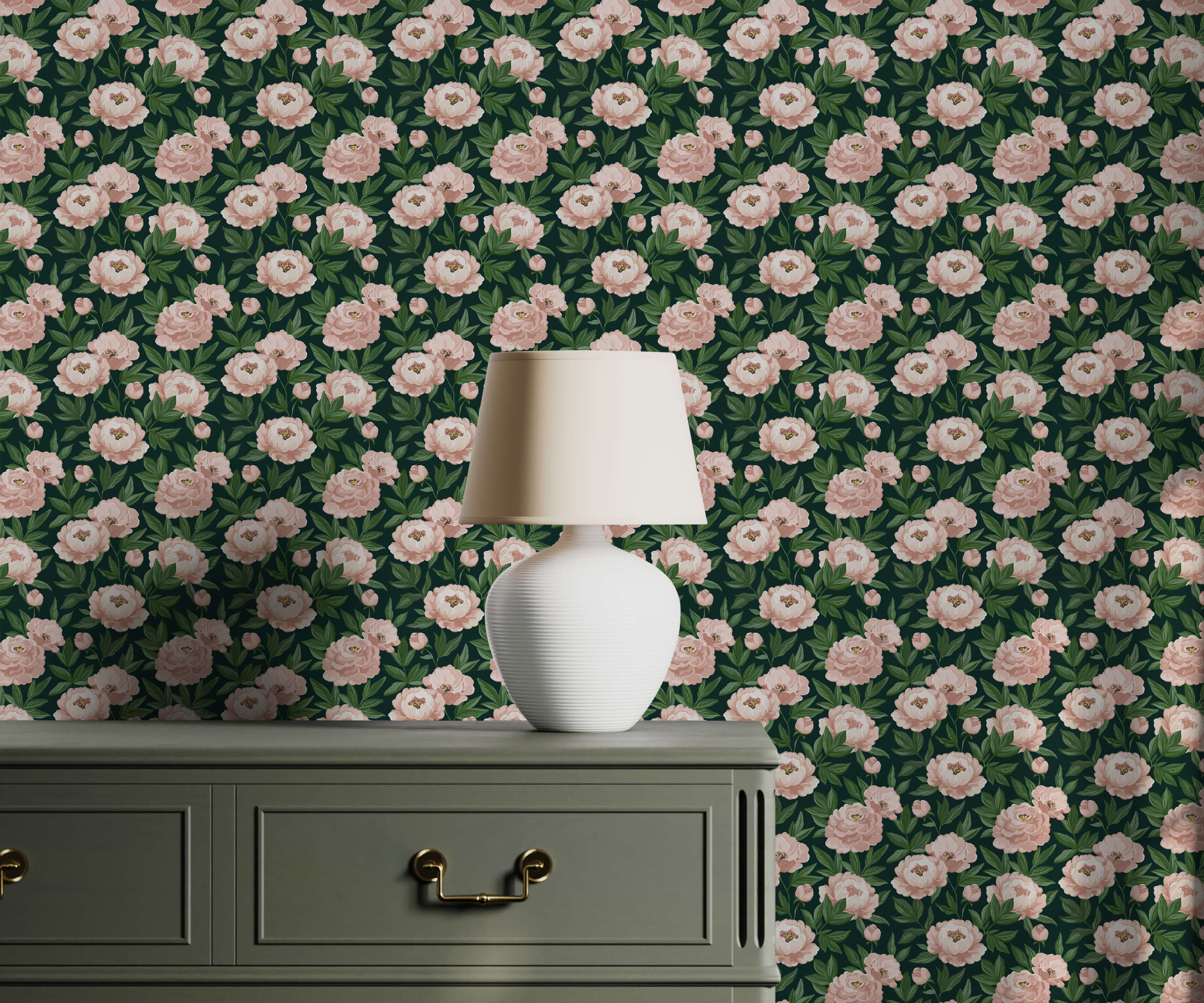 Agatha Floral Luxury Wallpaper - Timberholm
