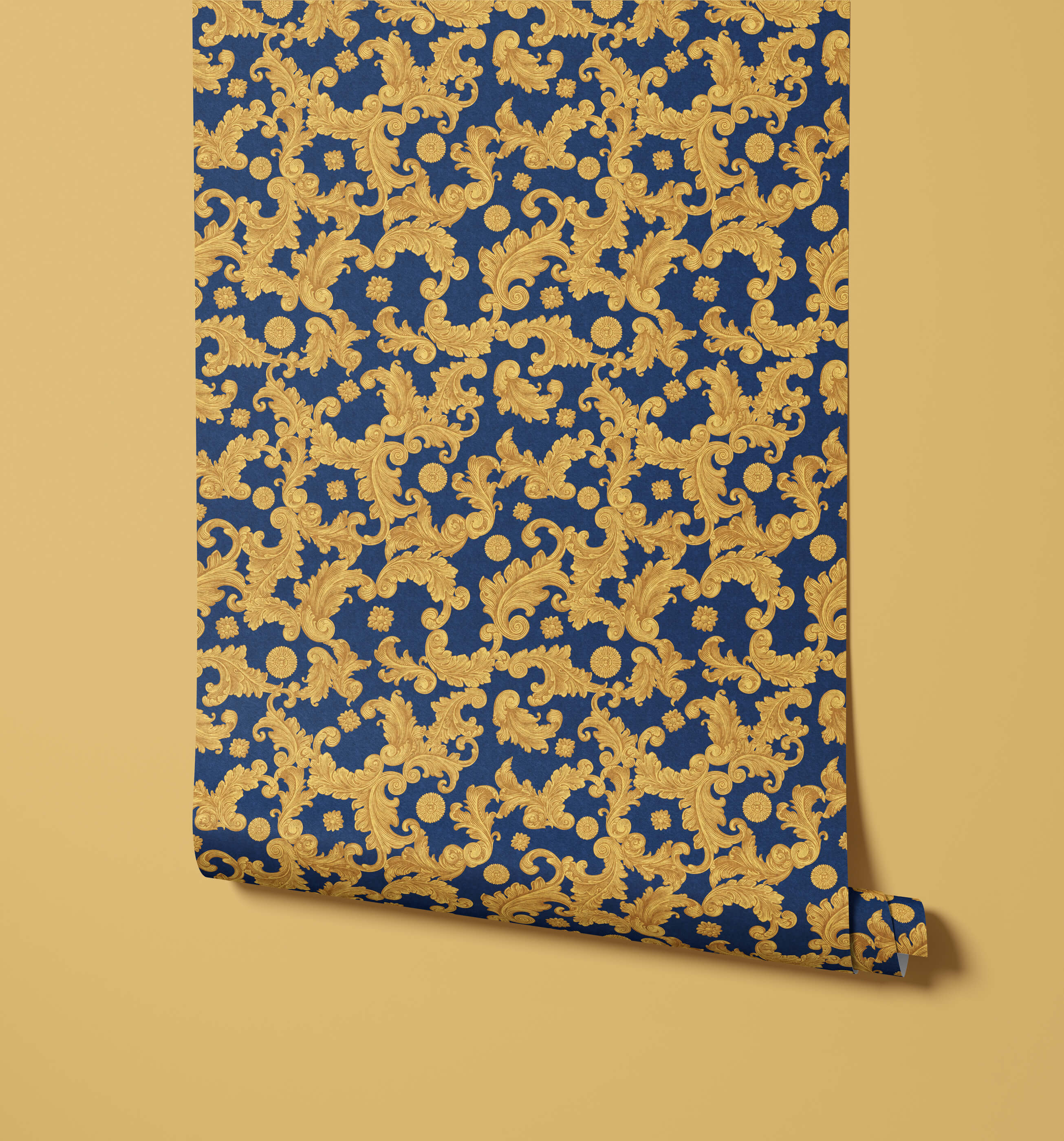 Bobbi Beck Alfred Damask Luxury Wallpaper