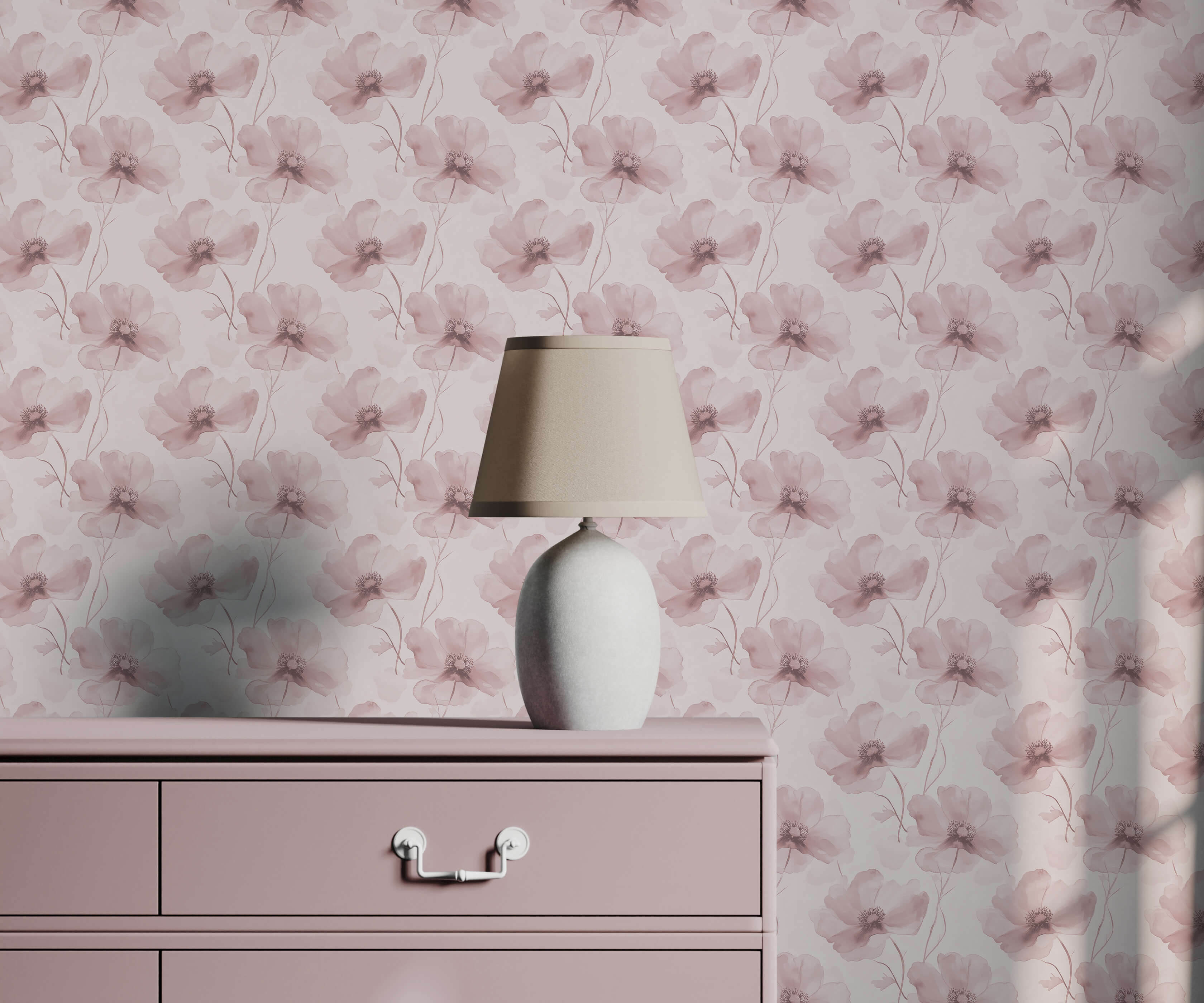 Anthea Floral Luxury Wallpaper