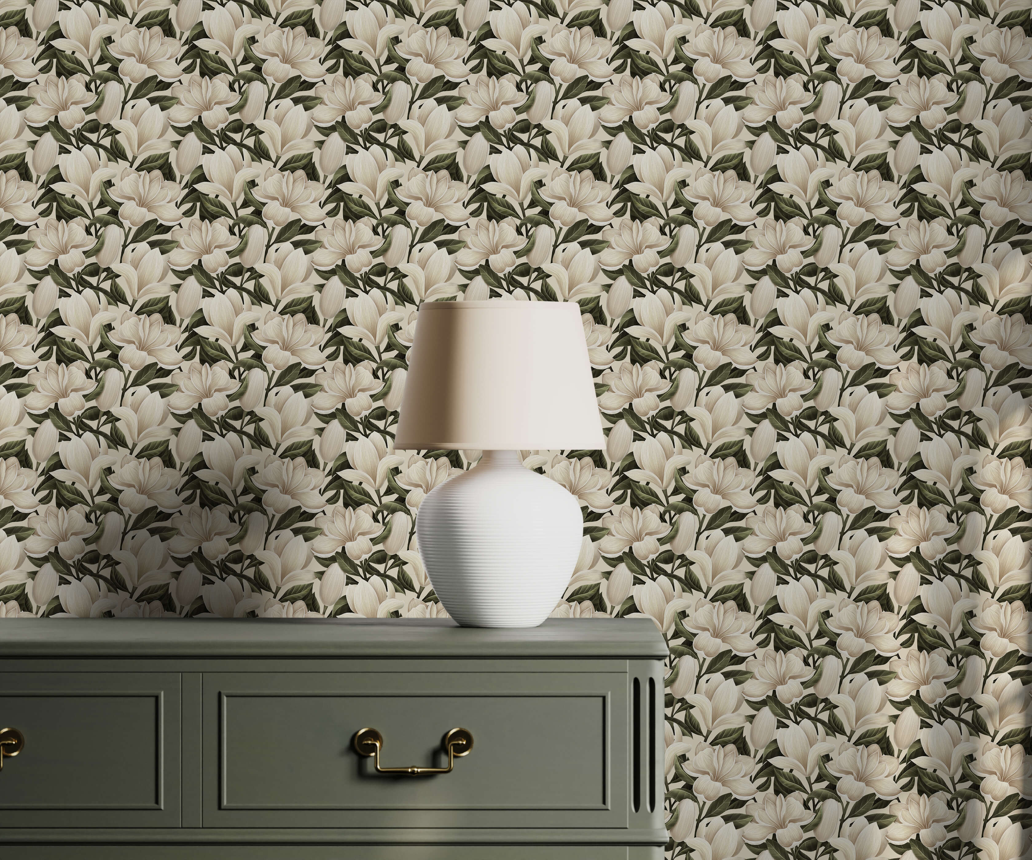 Bobbi Beck April Floral Luxury Wallpaper