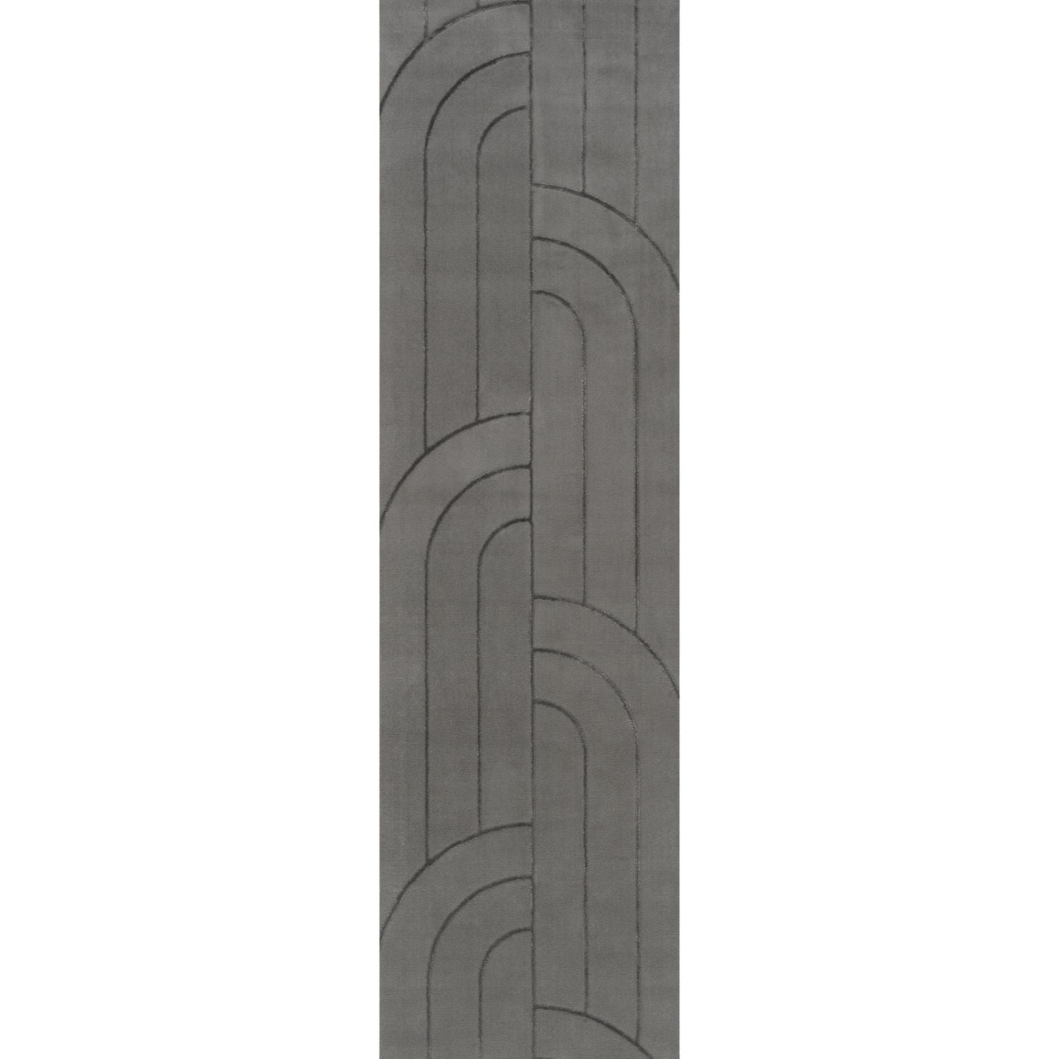 Aura Collection Rug Flint in Grey