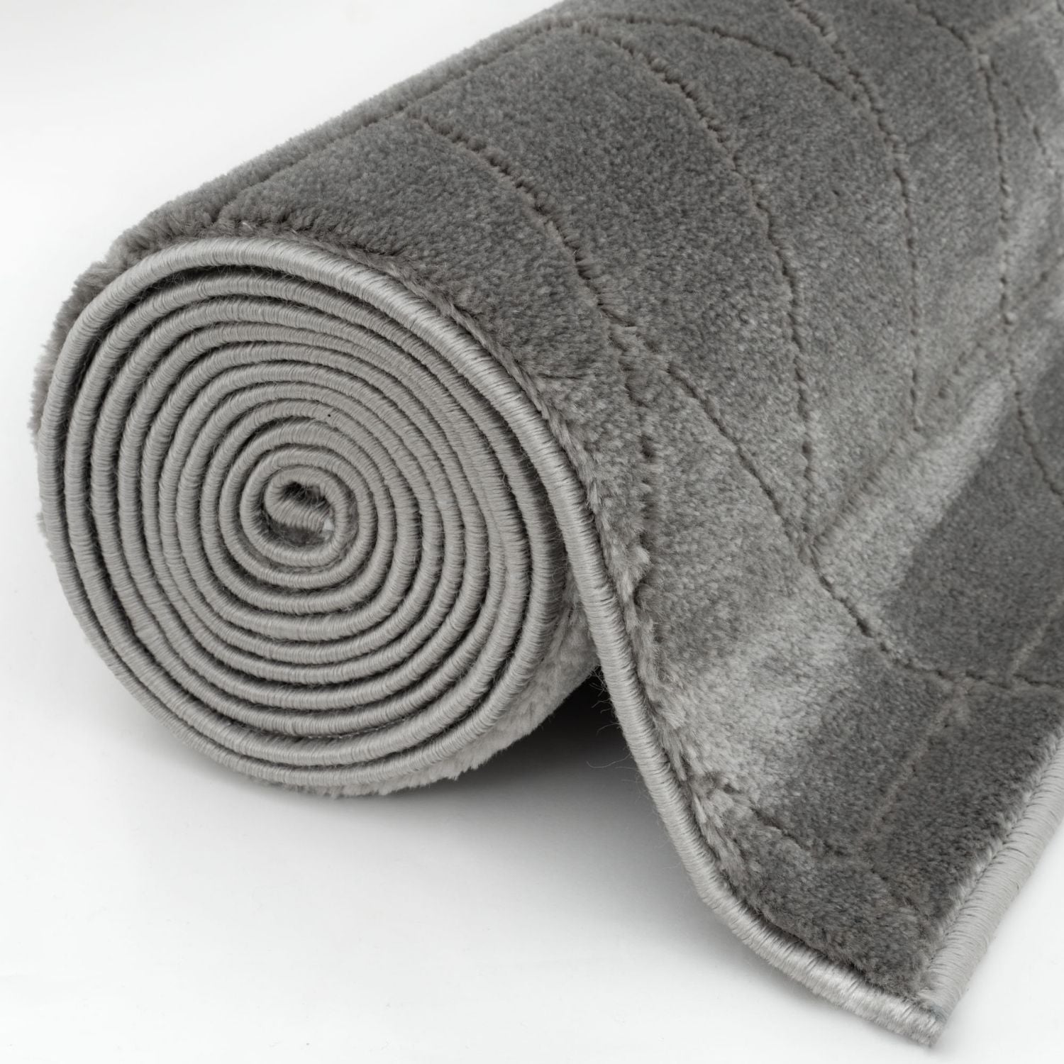 Aura Collection Rug Monolith in Grey