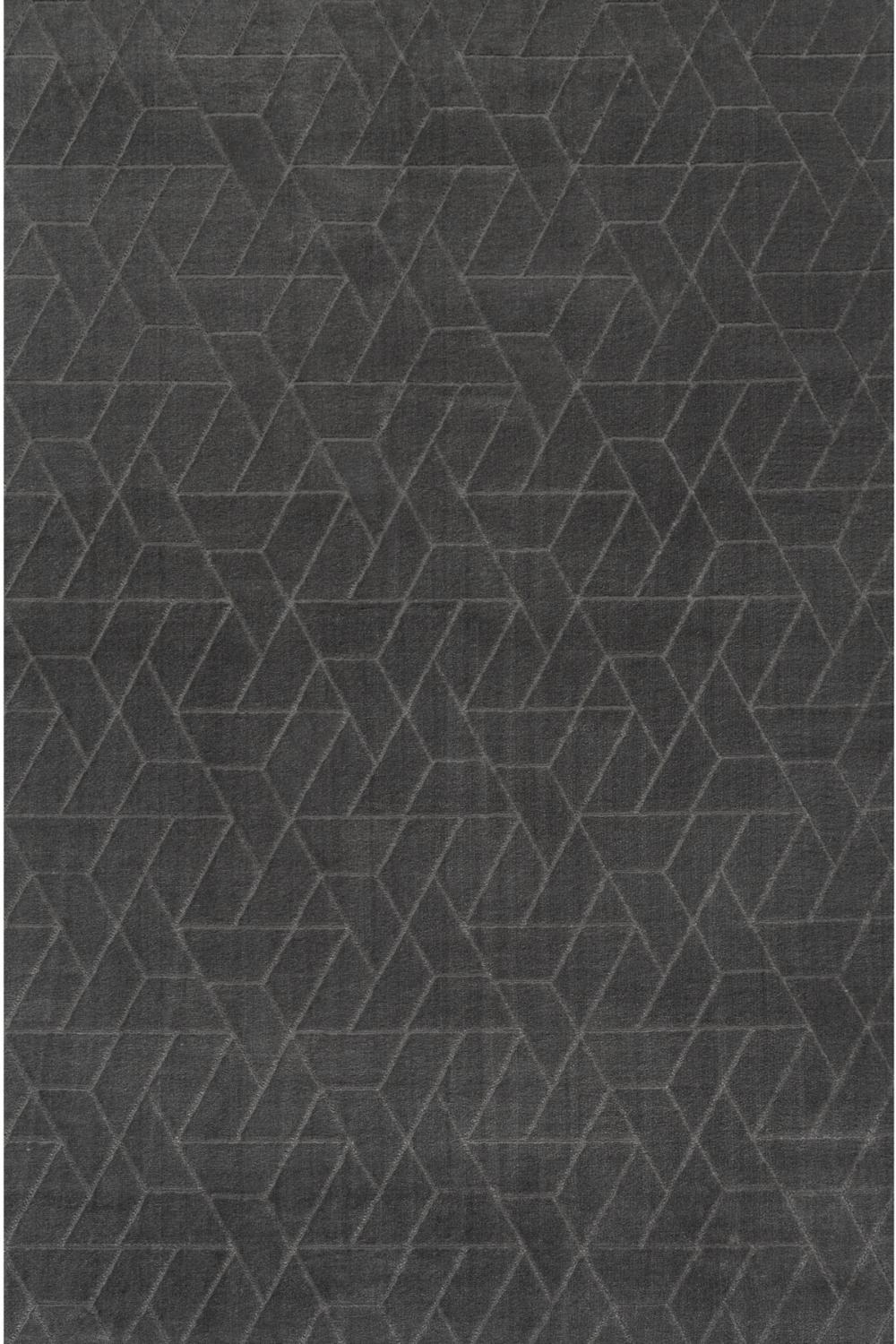 Aura Collection Rug Monolith in Grey
