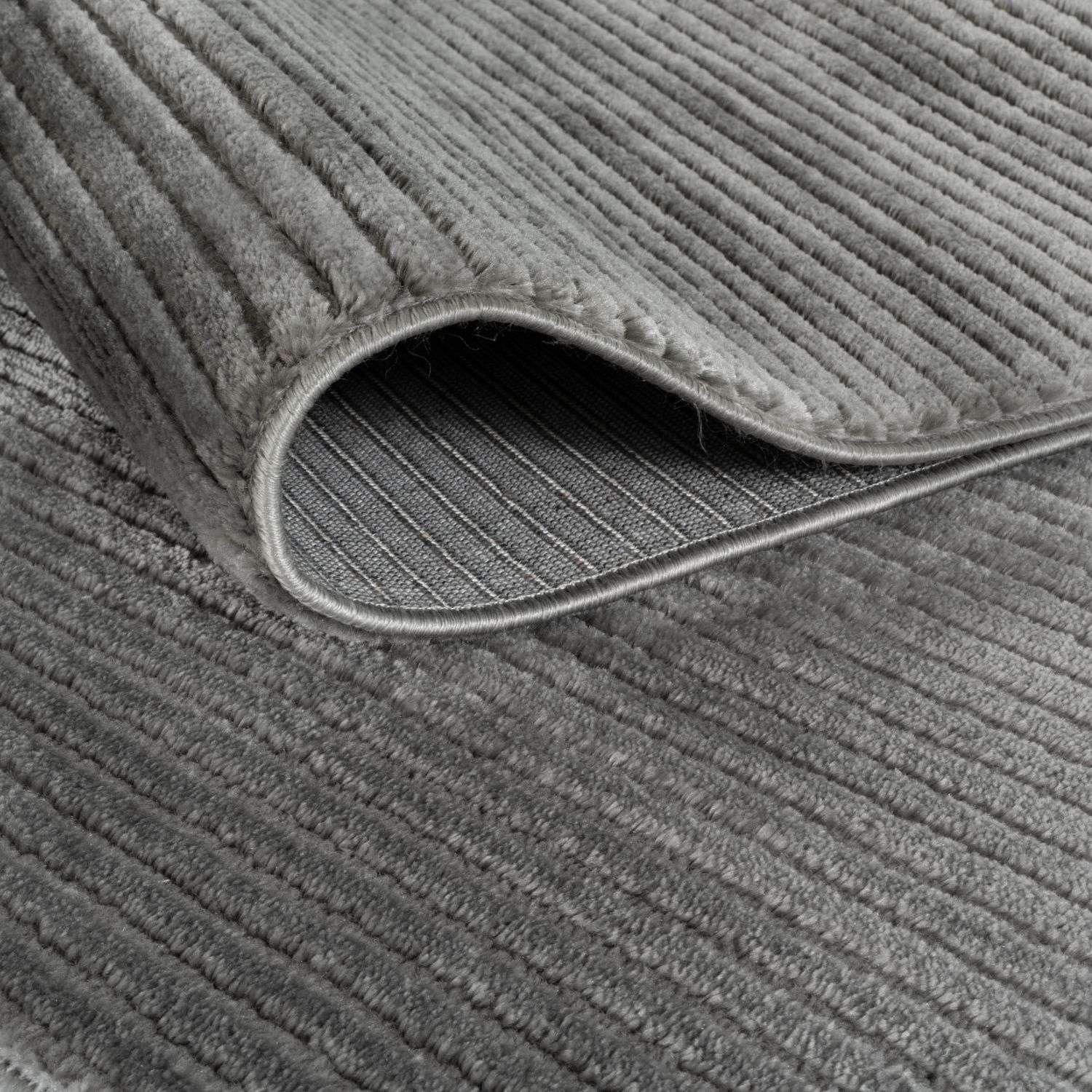 Aura Collection Rug Obsidian in Grey