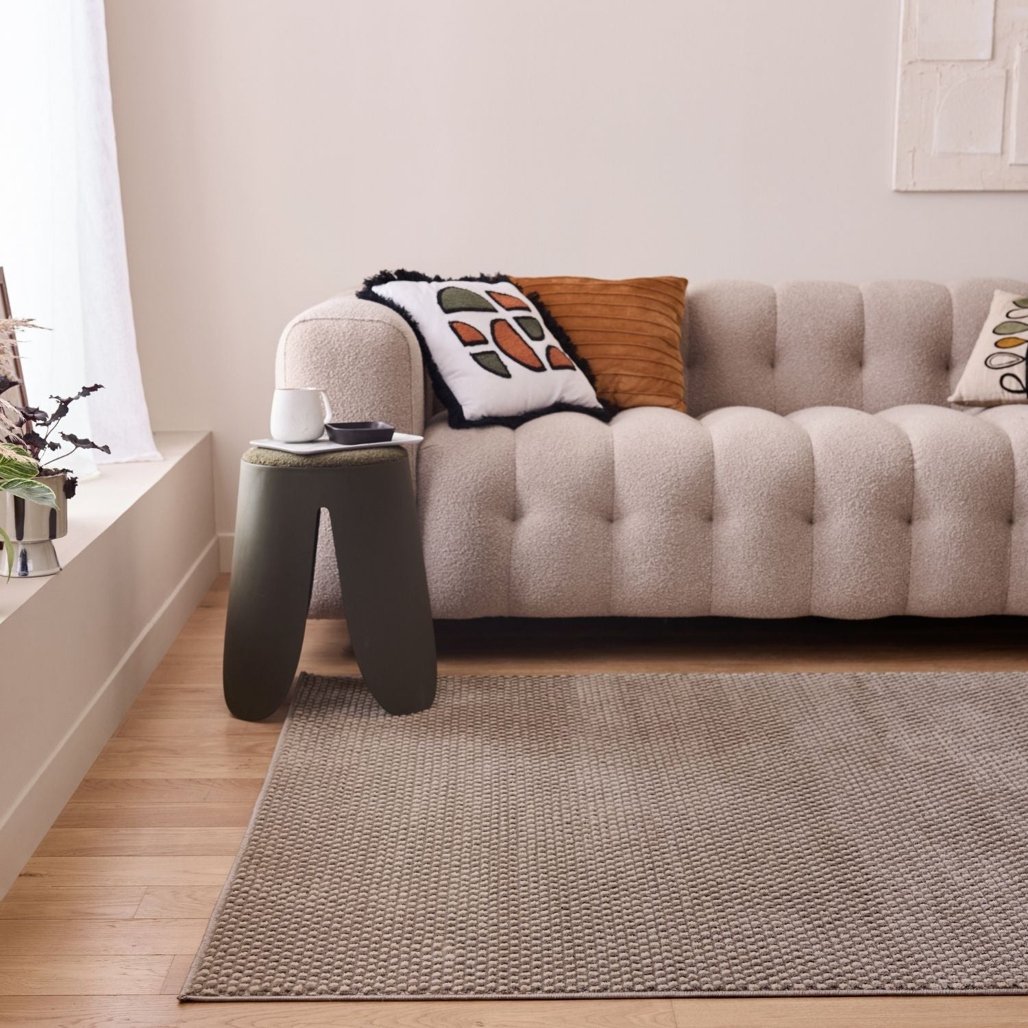 Aura Collection Rug Pulse in Grey
