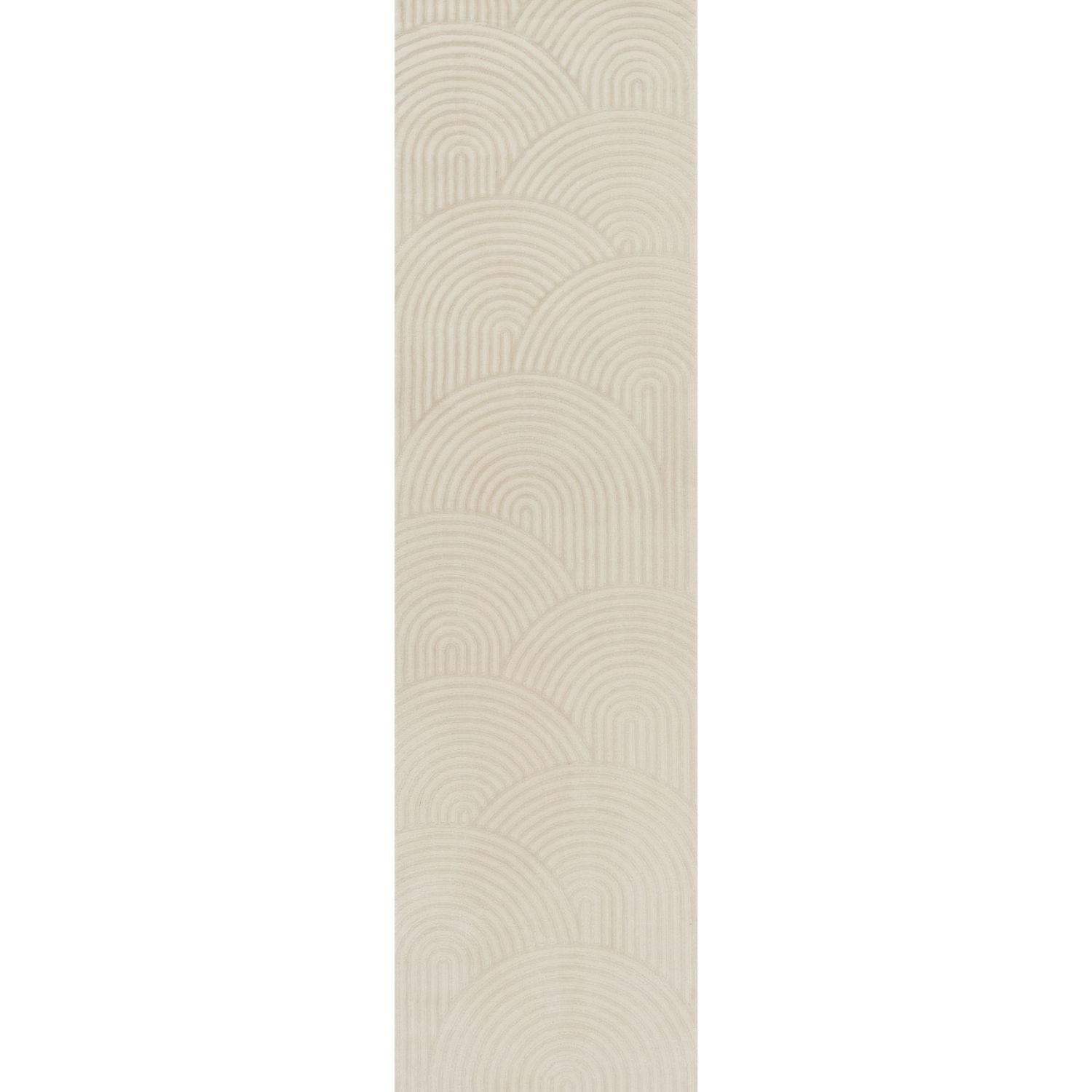 Aura Collection Rug Ripple in Cream