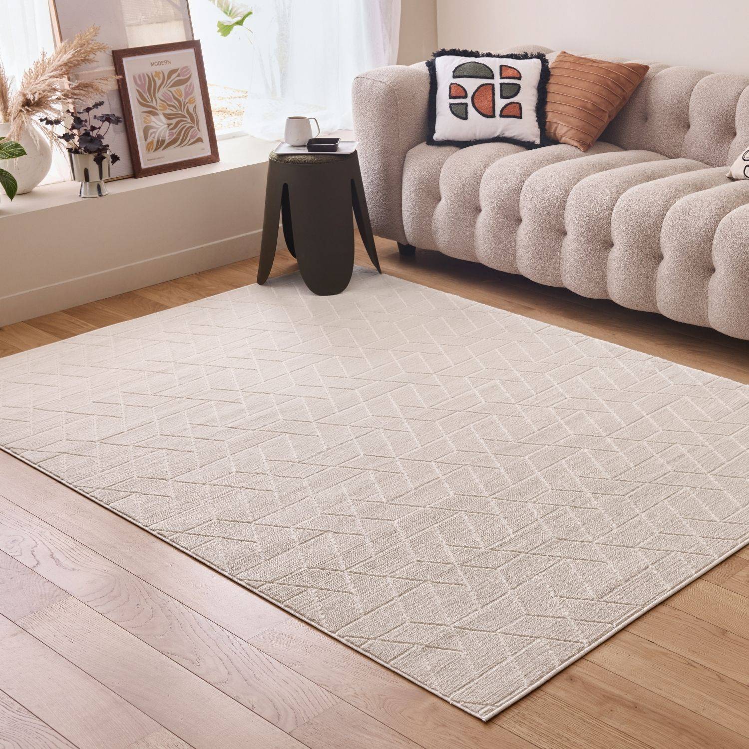 Aura Collection Rug Zenith in Cream