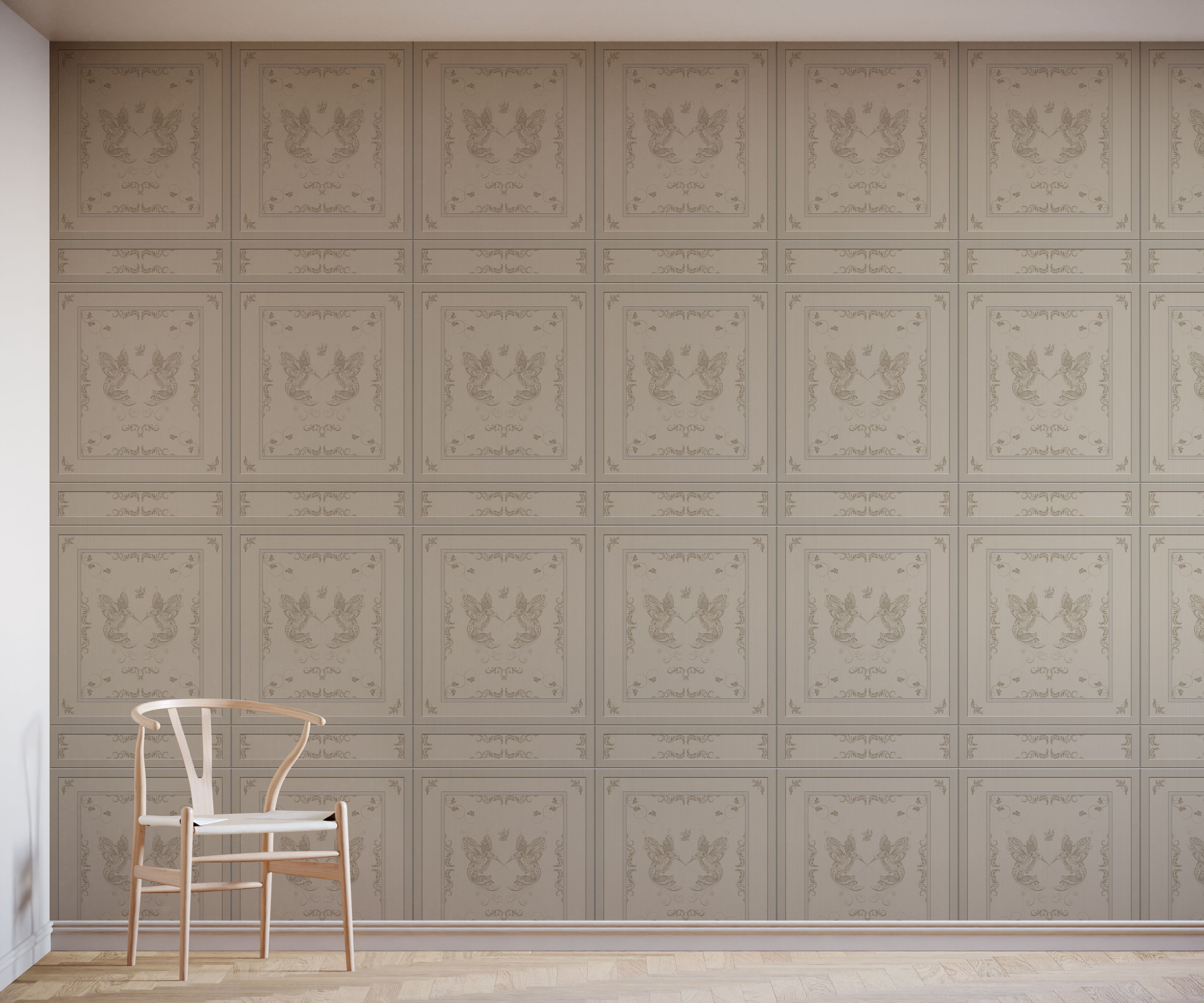 Bobbi Beck Balfour 3D Wood Luxury Wallpaper