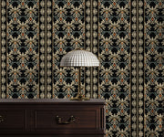 Bobbi Beck Bazir Patterned Luxury Wallpaper