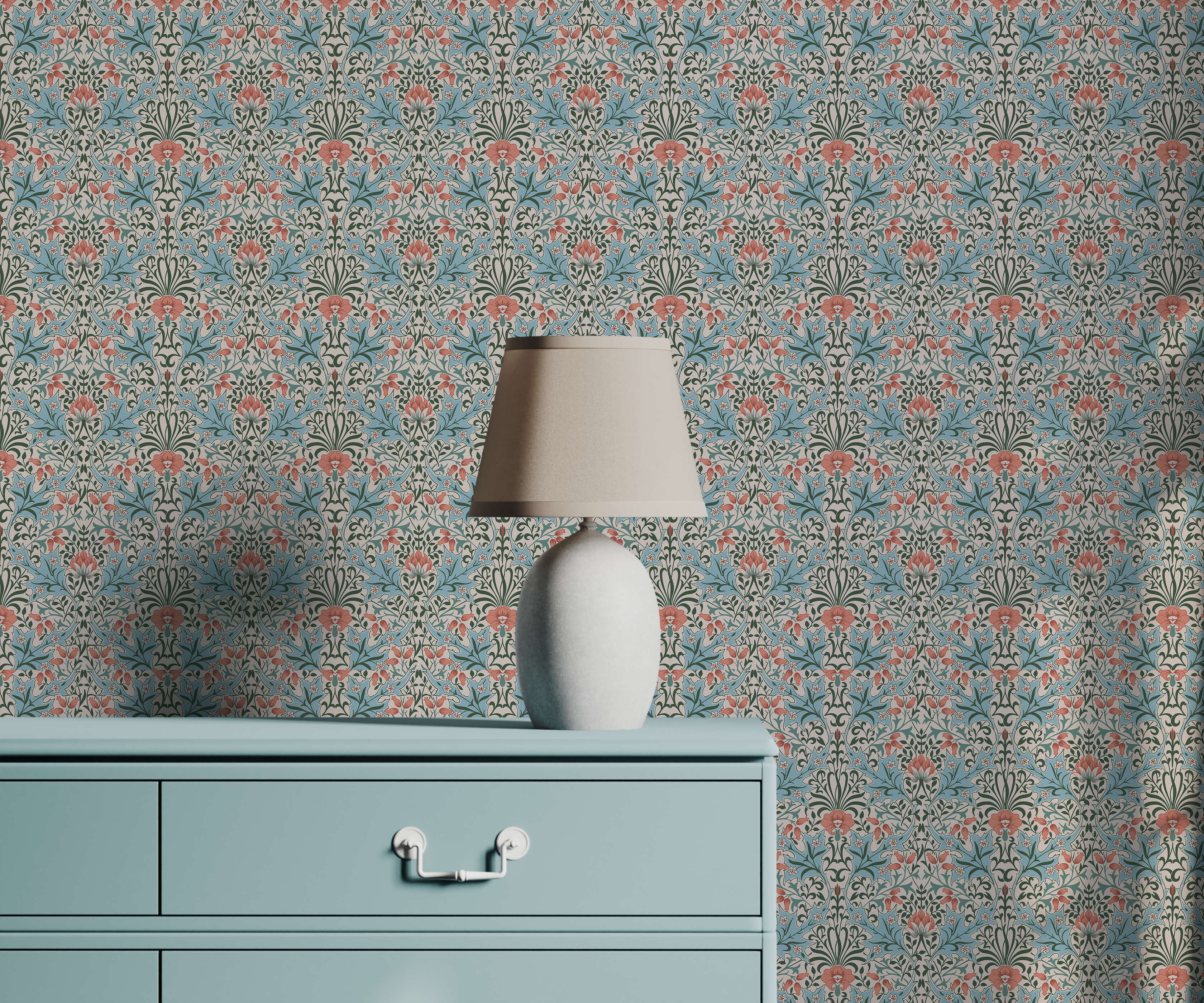 Bobbi Beck Bedford Leaf Luxury Wallpaper
