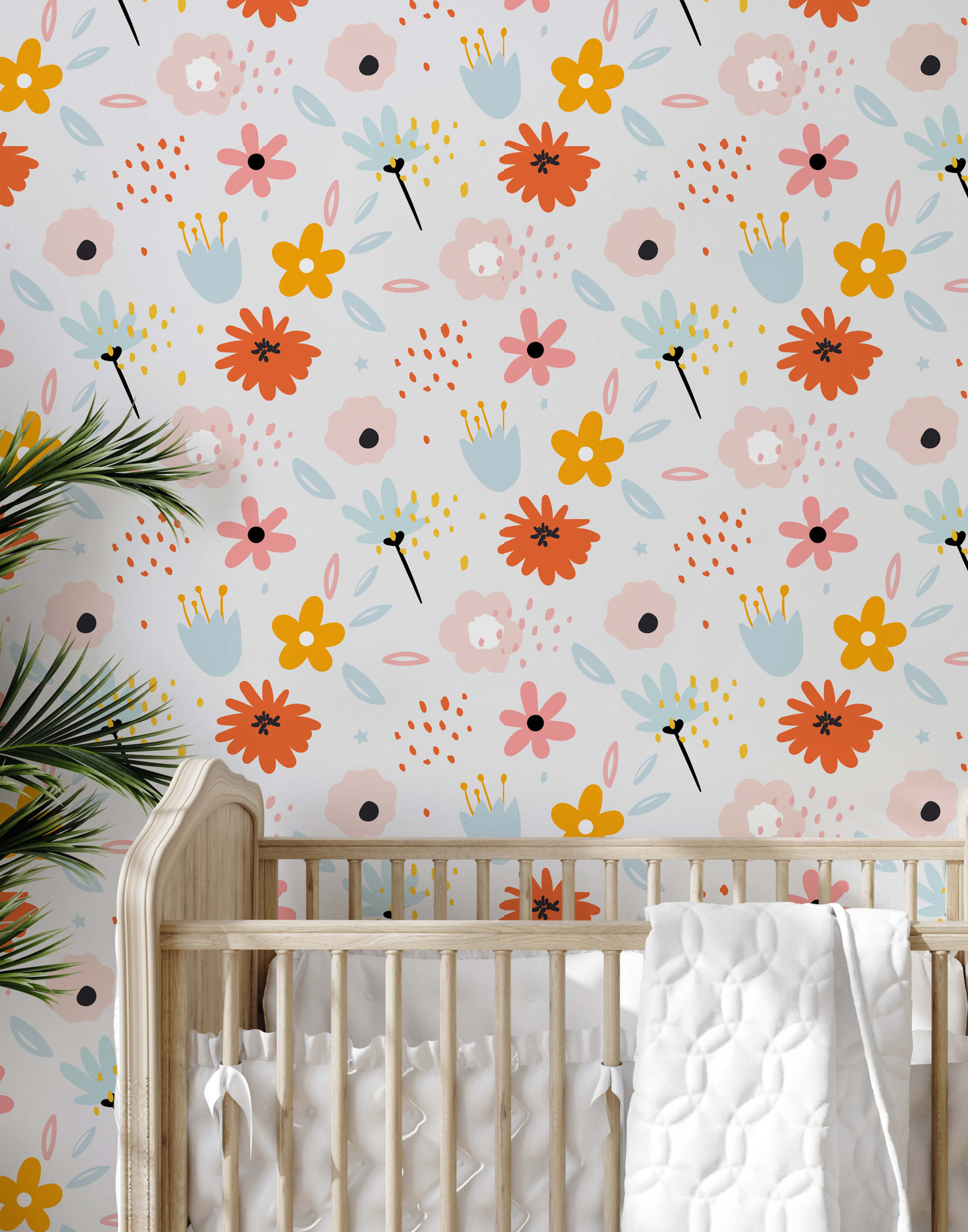 Bobbi Beck Bella Floral Luxury Wallpaper