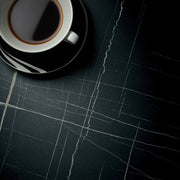 Marble Noir Curved Edge Laminate Kitchen Worktop 20mm