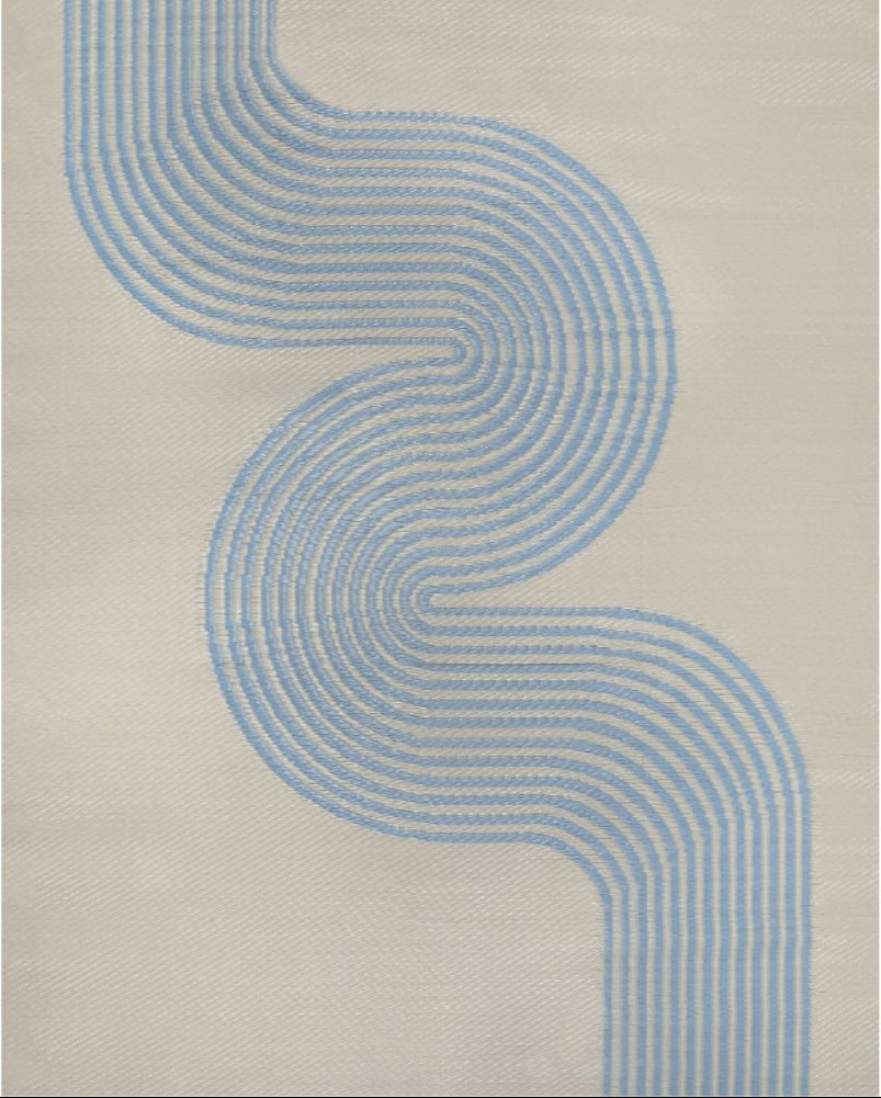 Urban Outdoor Rug Blue & Beige | 1010