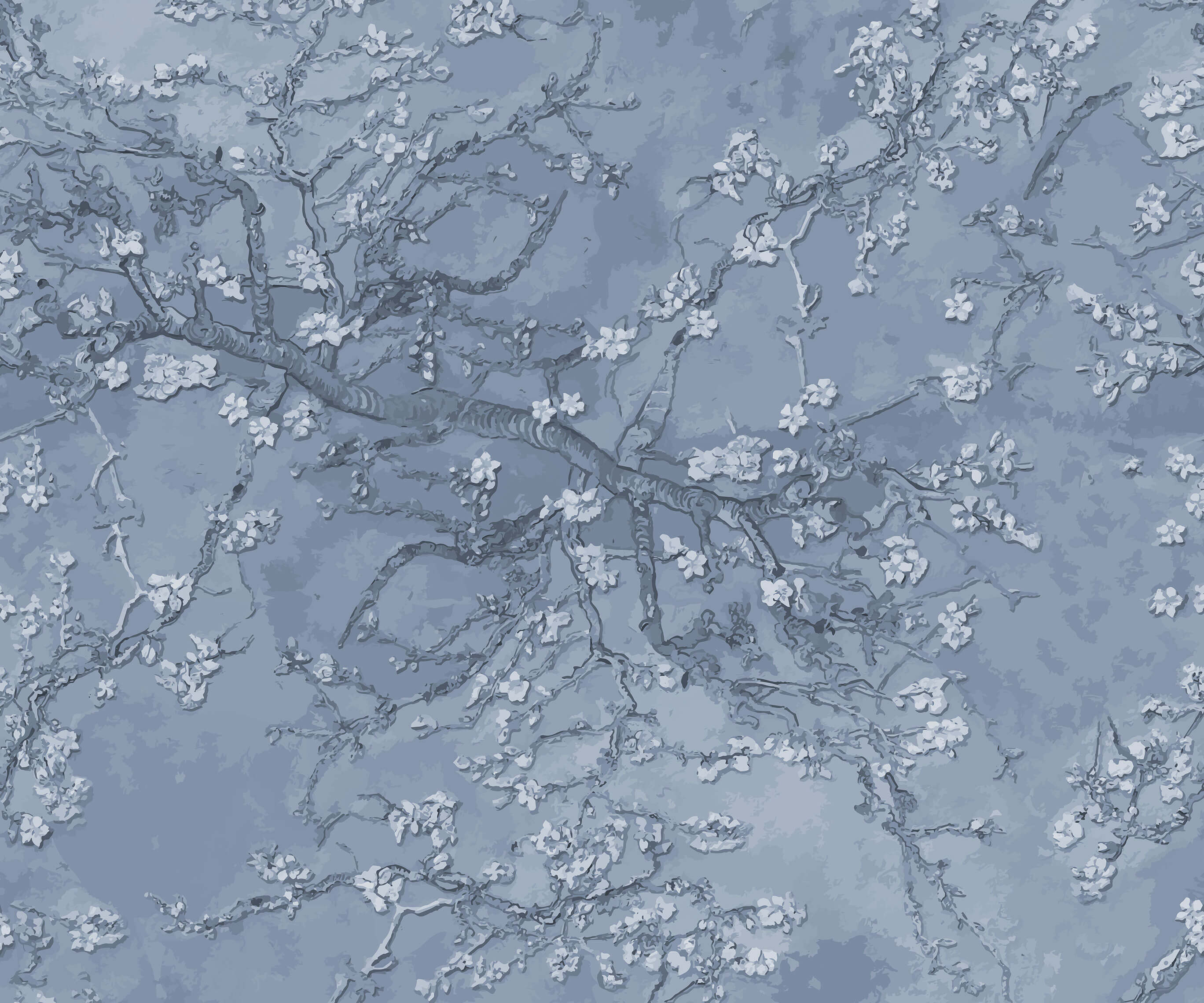 Bobbi Beck Branch Art Luxury Wallpaper