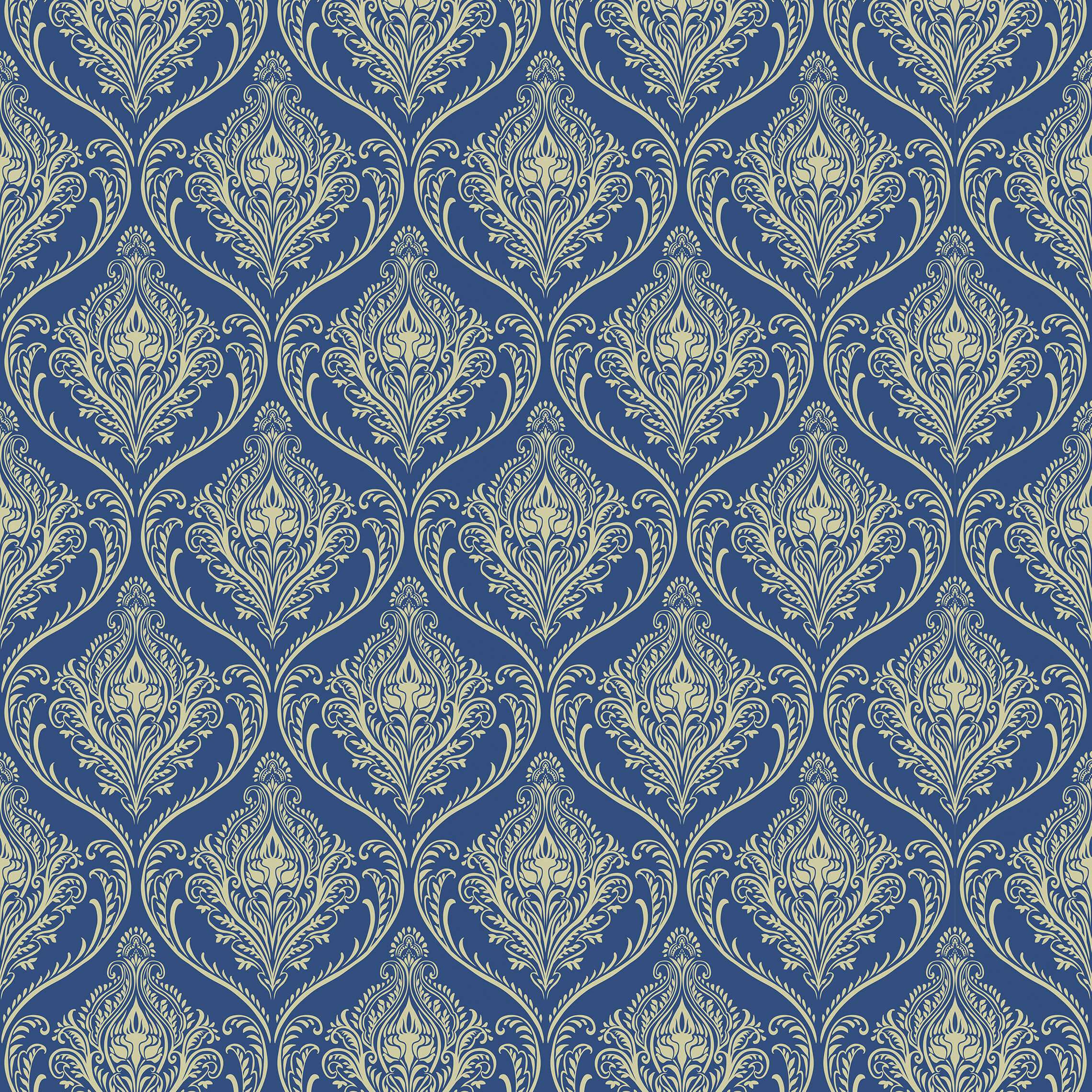 Bobbi Beck Broadhurst Damask Luxury Wallpaper
