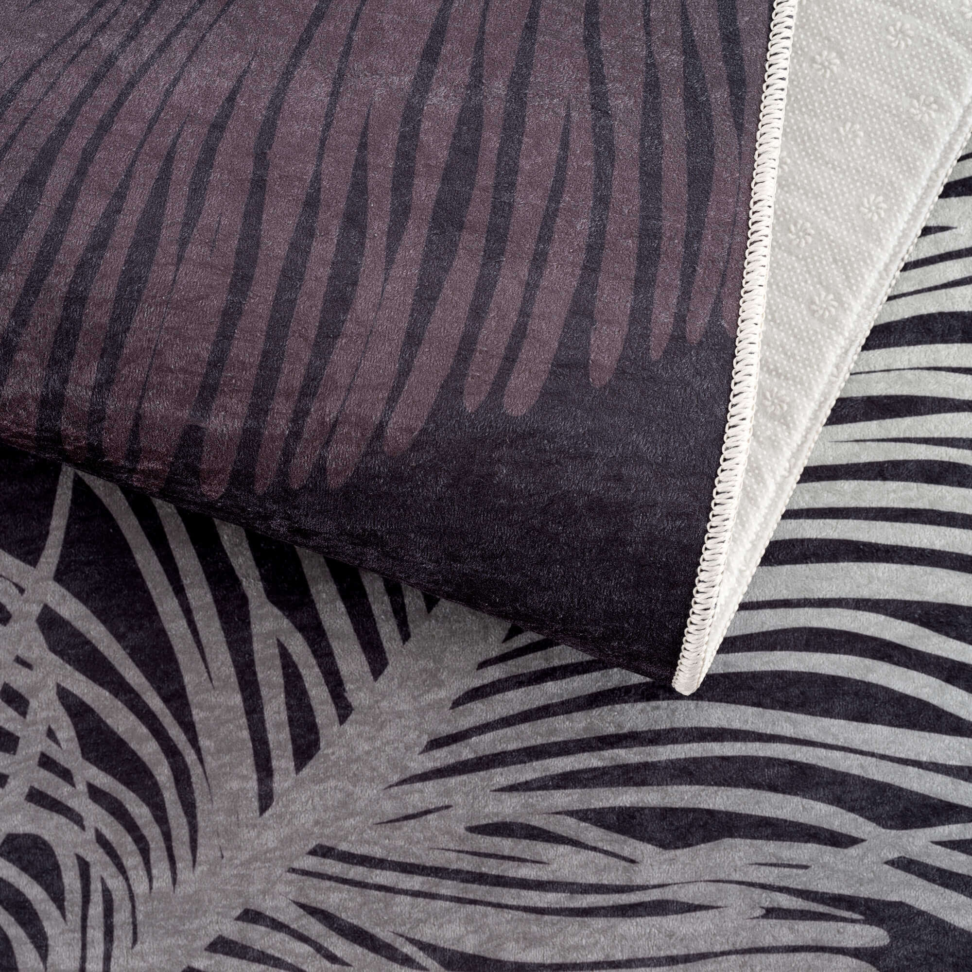 Caimas Collection Washable Rugs in Grey | 2986