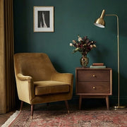 Wright Walnut Bedside Table