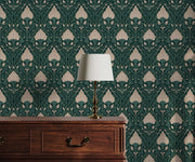Bobbi Beck Chai Floral Luxury Wallpaper
