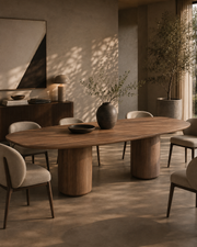 Basilca Dining Table 270 - Walnut