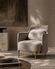 Gemma Lounge Chair - Grey