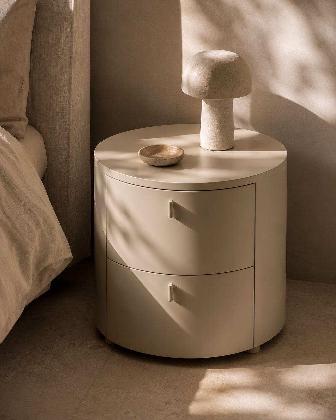 Tommy Franks Sims Bedside Table - Verde