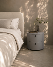 Tommy Franks Sims Bedside - Matte Grey