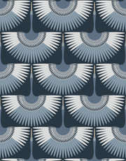 Bobbi Beck Crane Art Deco Luxury Wallpaper
