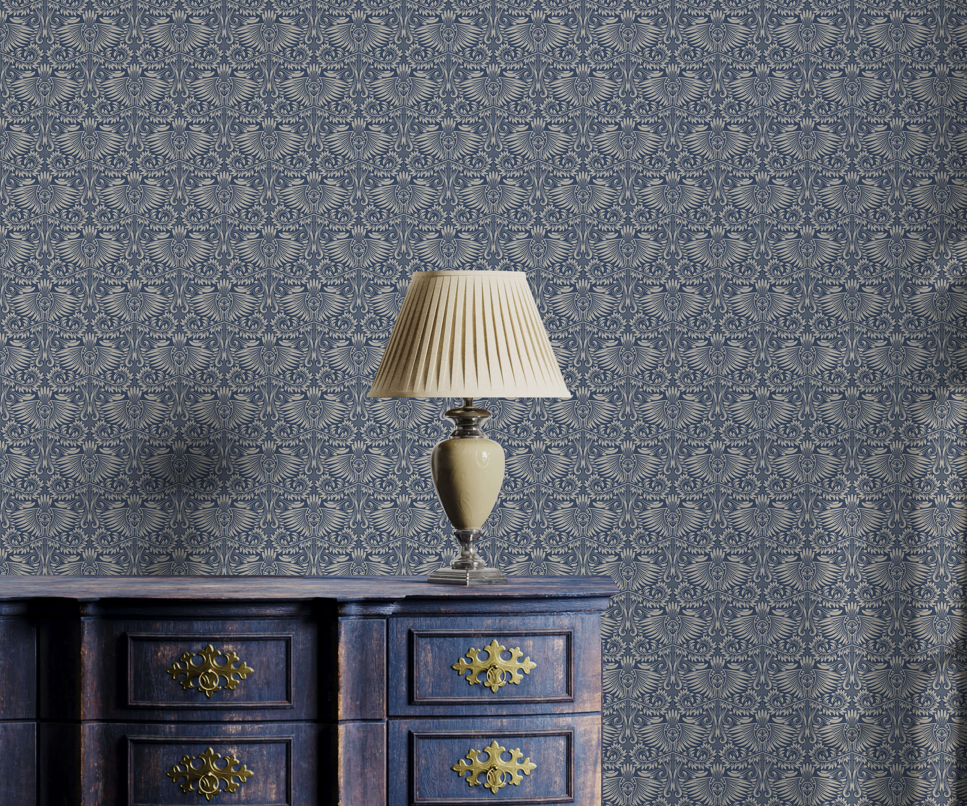 Bobbi Beck Darston Art Nouveau Luxury Wallpaper