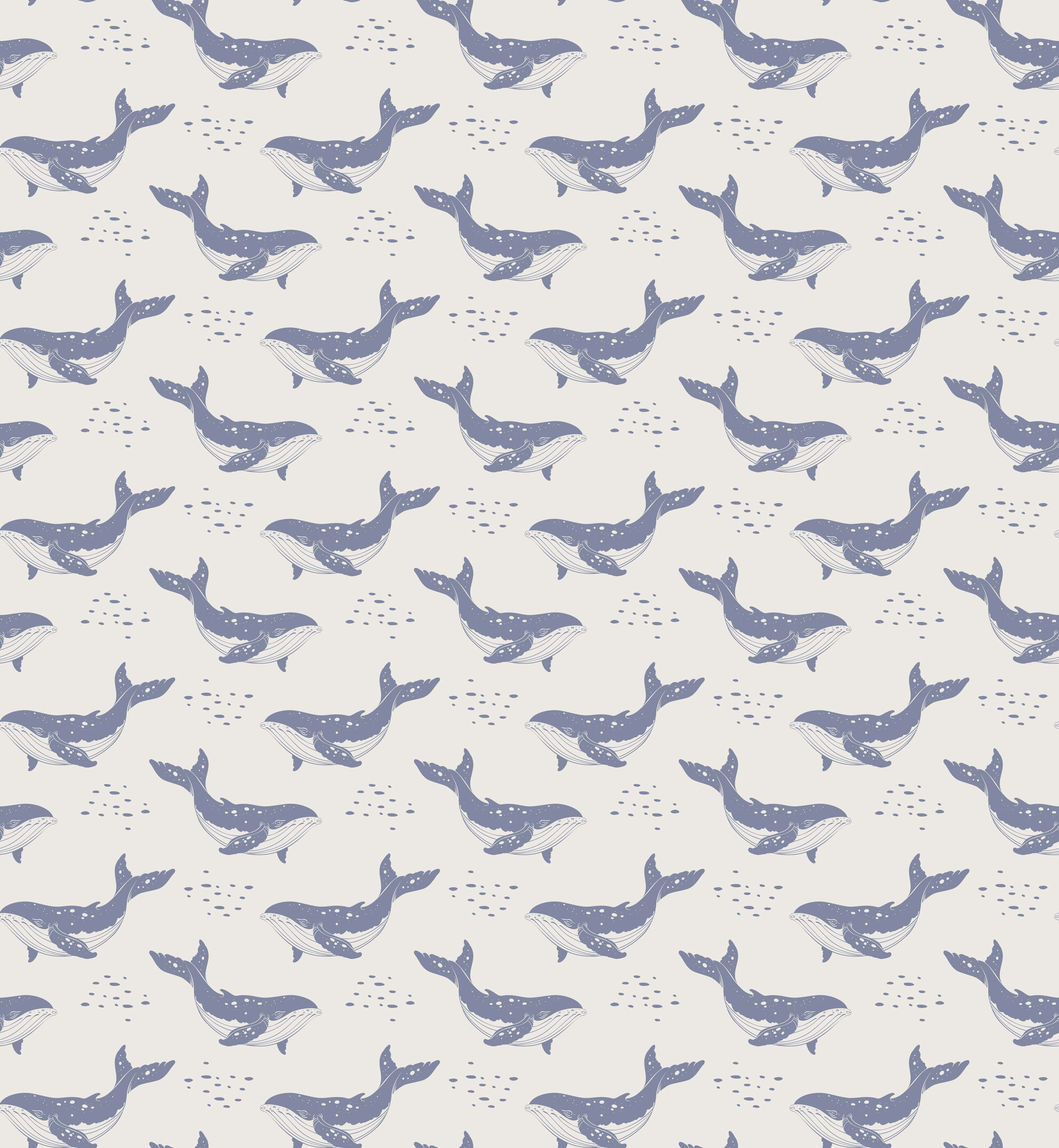 Bobbi Beck Dotra Whale Luxury Wallpaper
