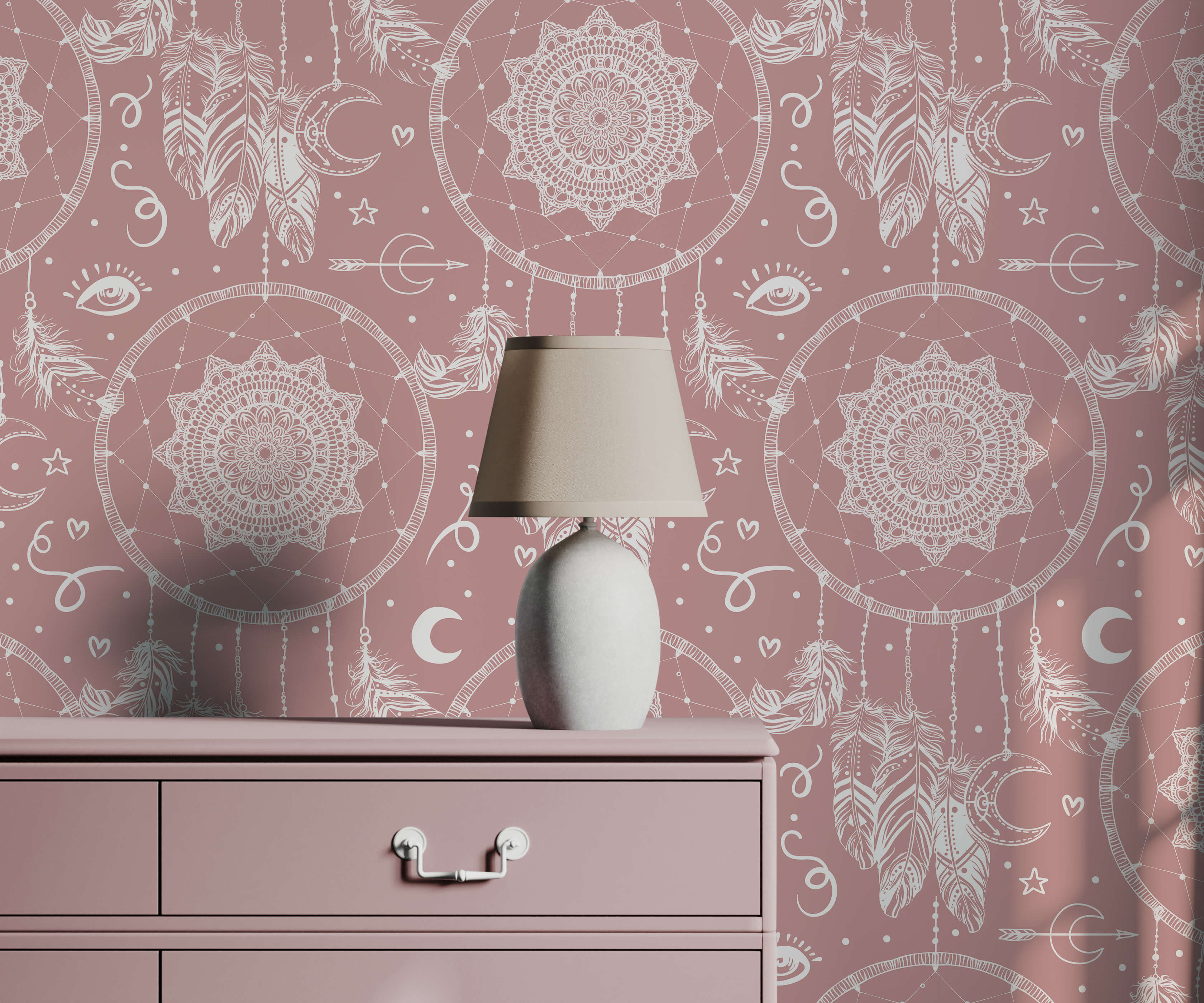 Bobbi Beck Dream Patterned Luxury Wallpaper